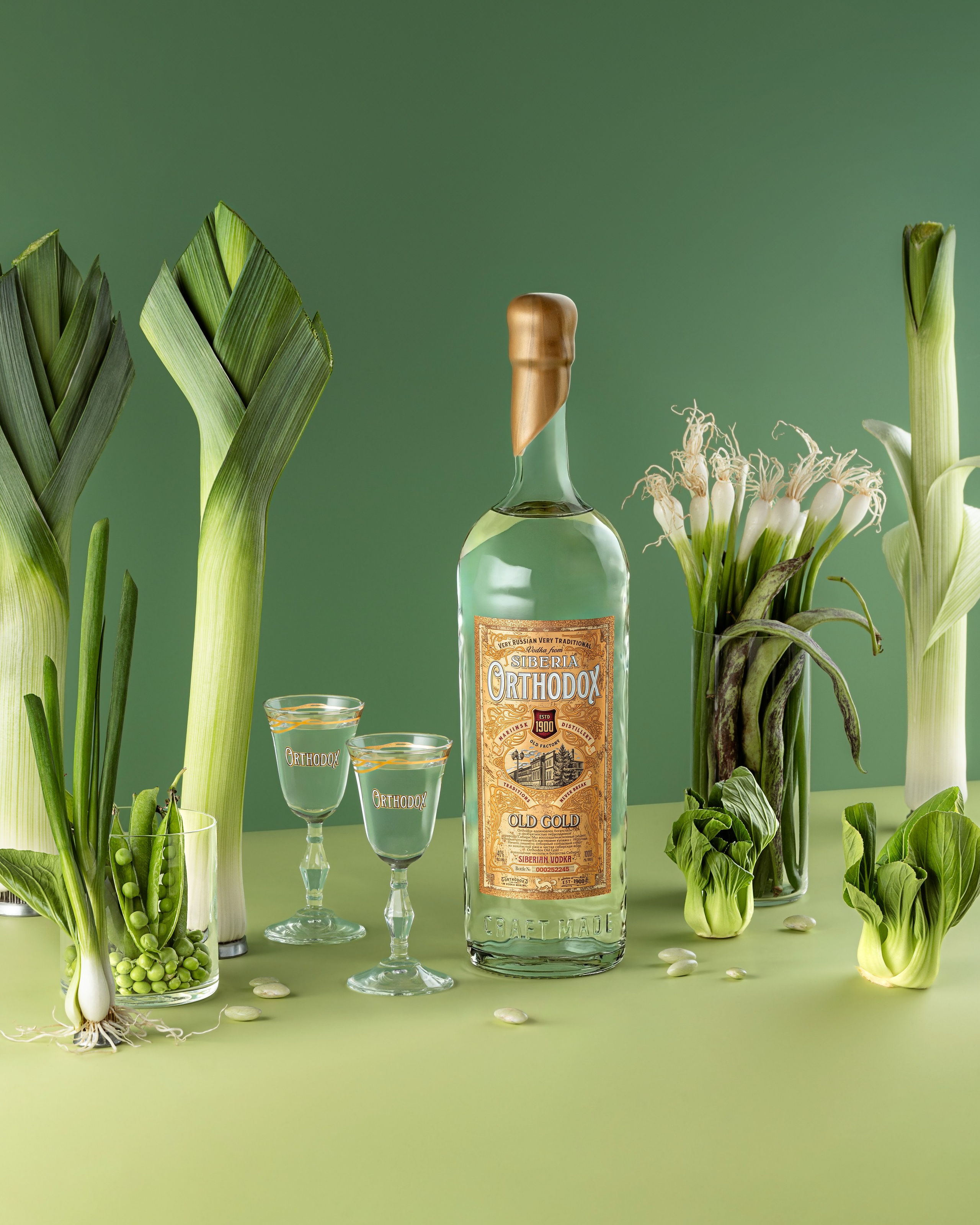 Orthodox Gastronomy Food Setting