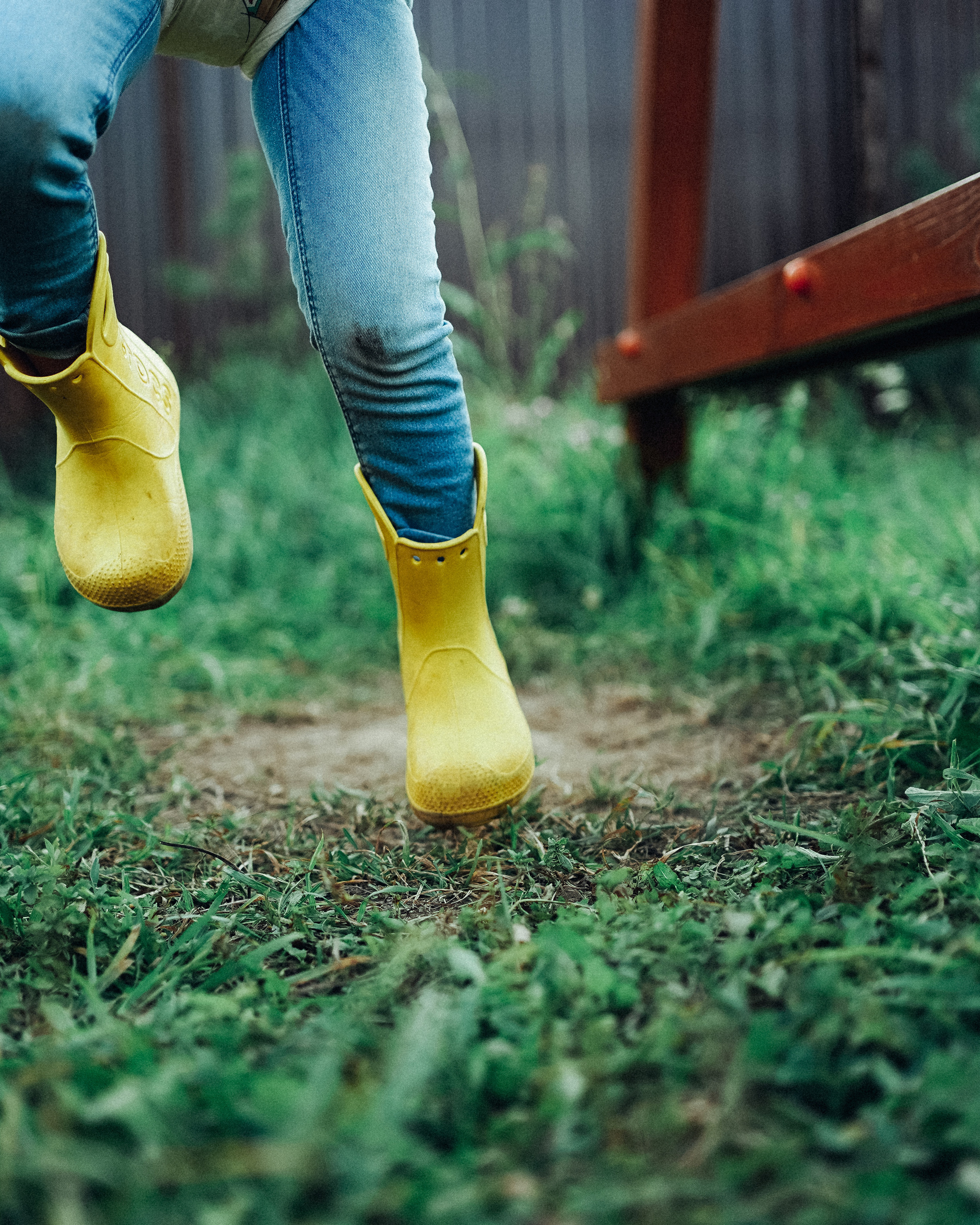 Желтые сапожки