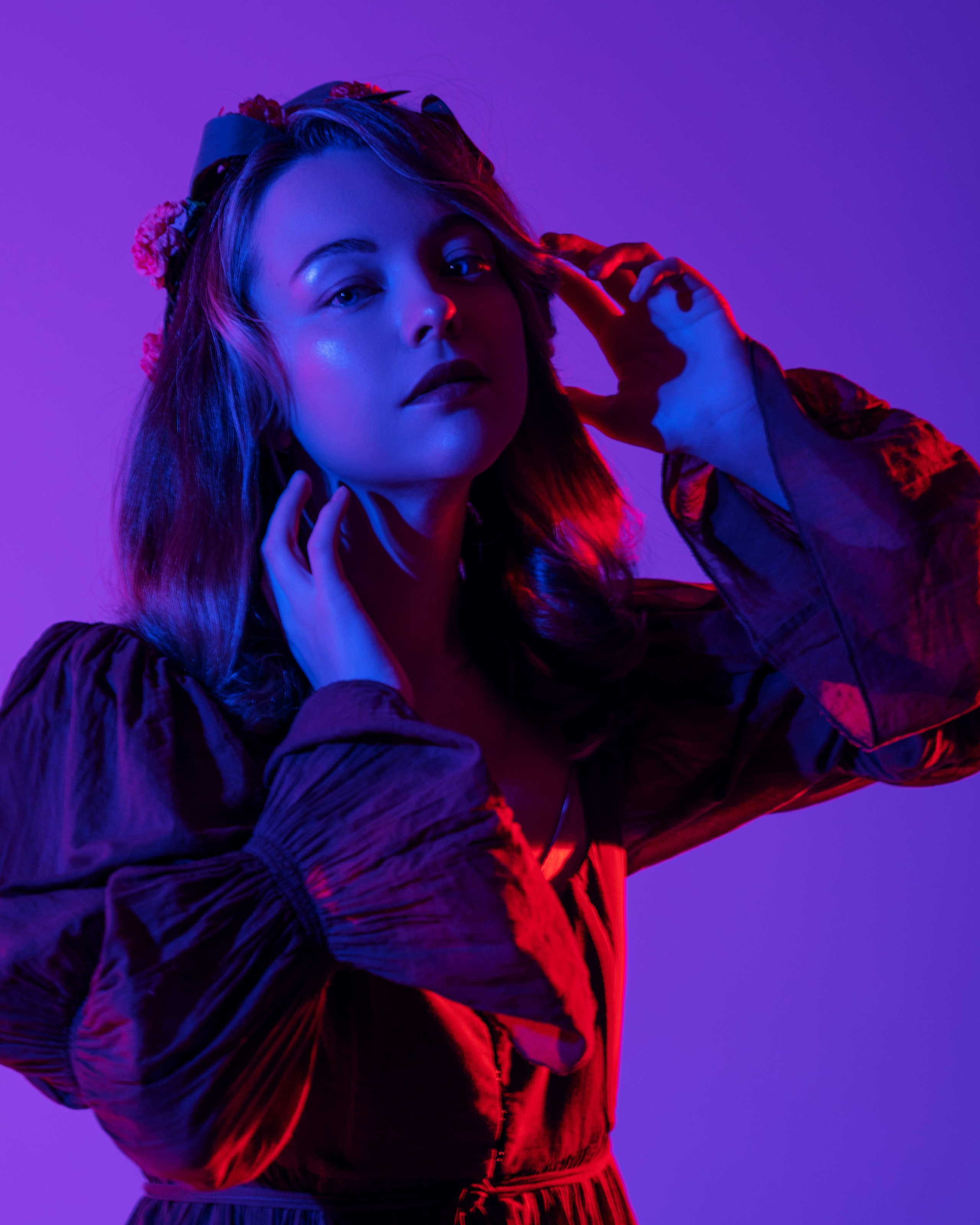 Съемка в&nbsp;студии (Виктория)