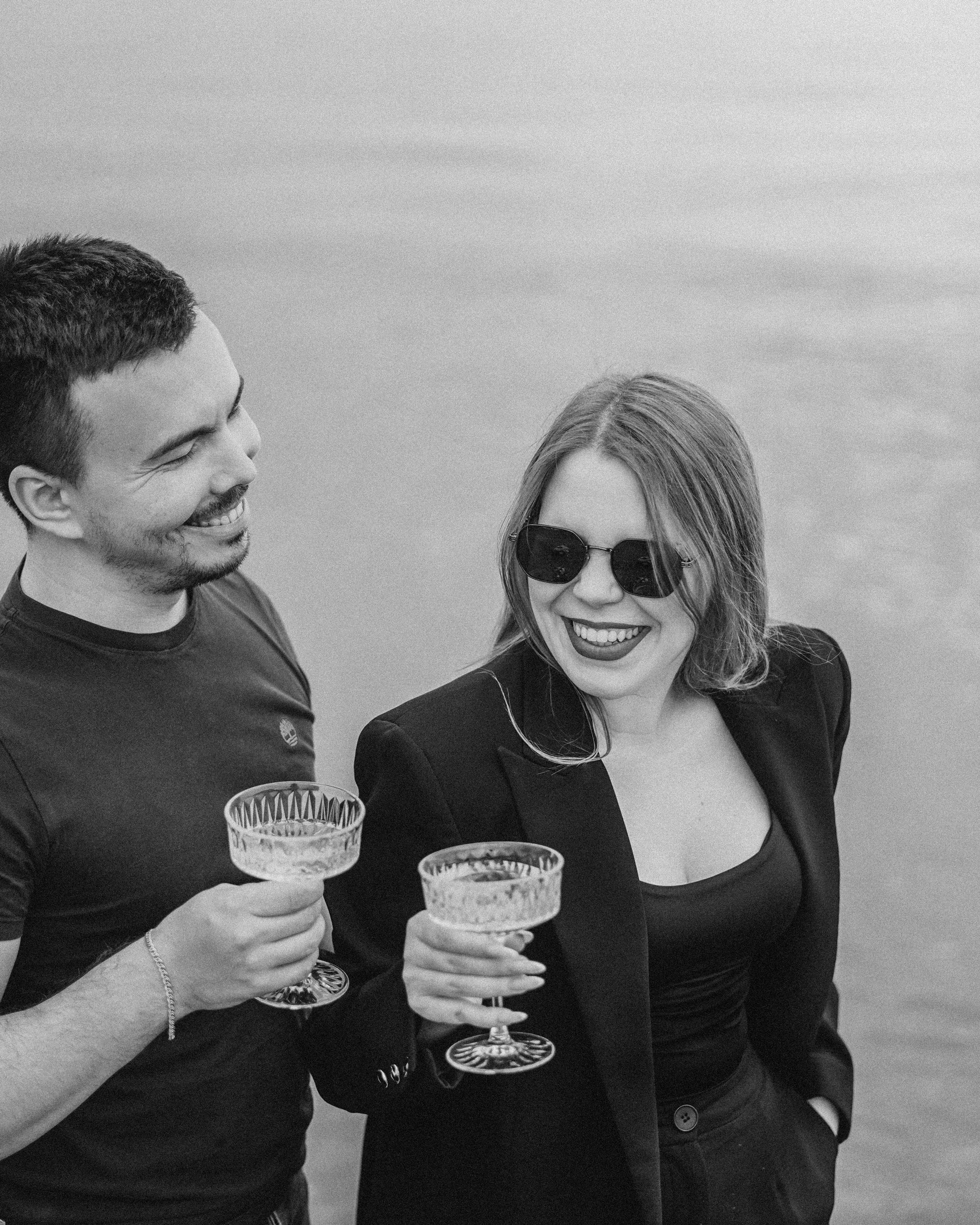 Даша и Артём на пляже Ривьера