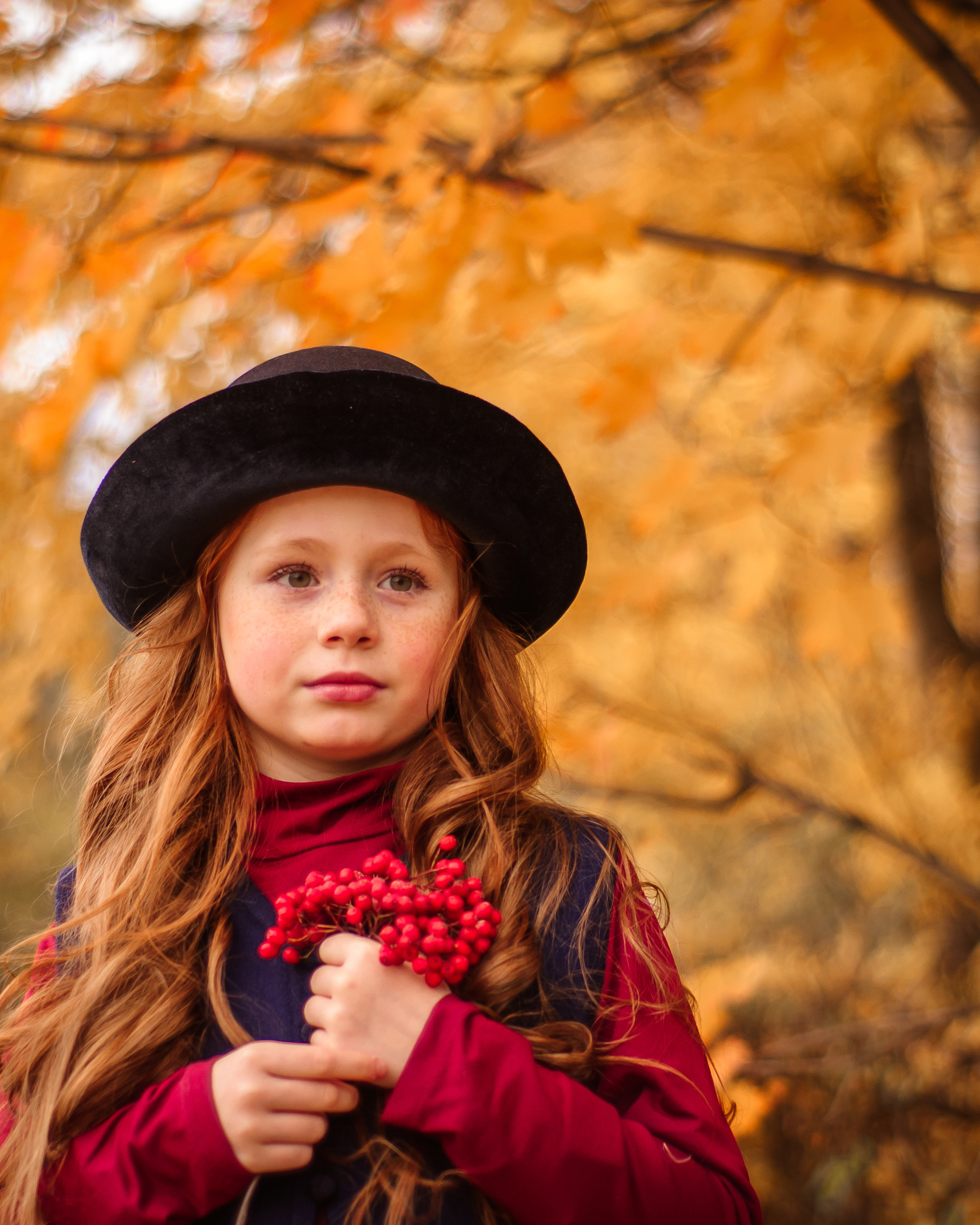 Дети и осень