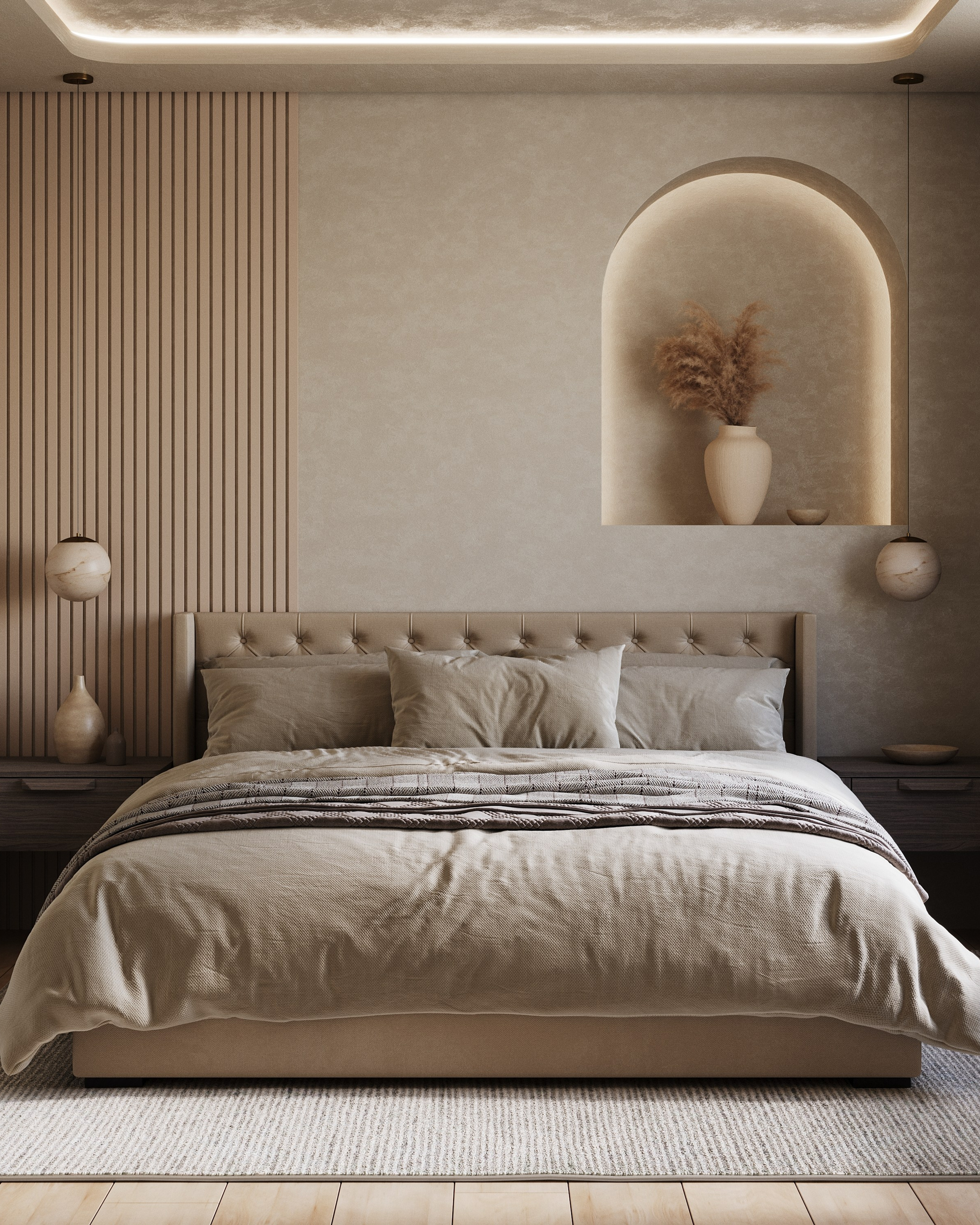 Визуализация спальни