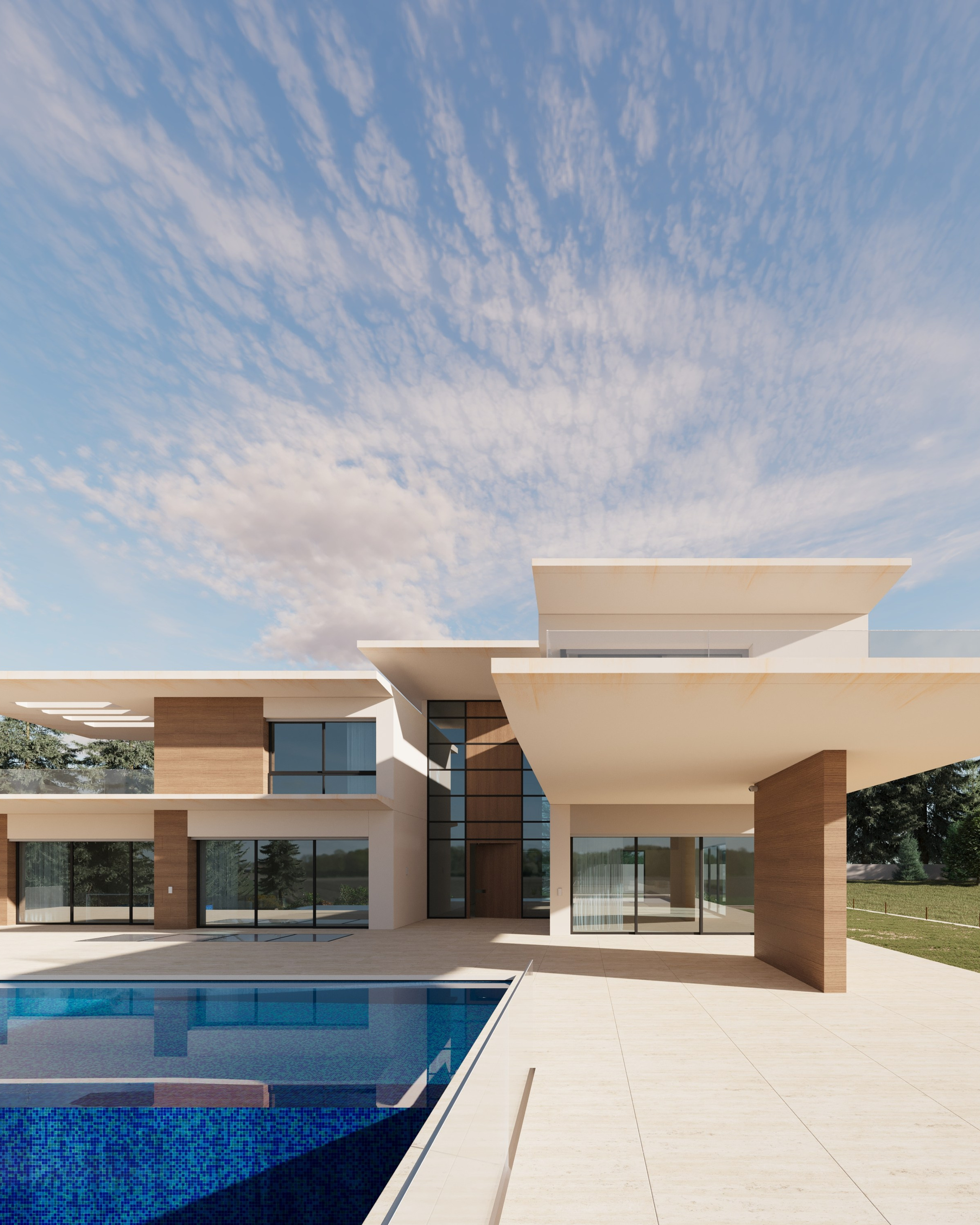 Визуализация экстерьера — Villa Air