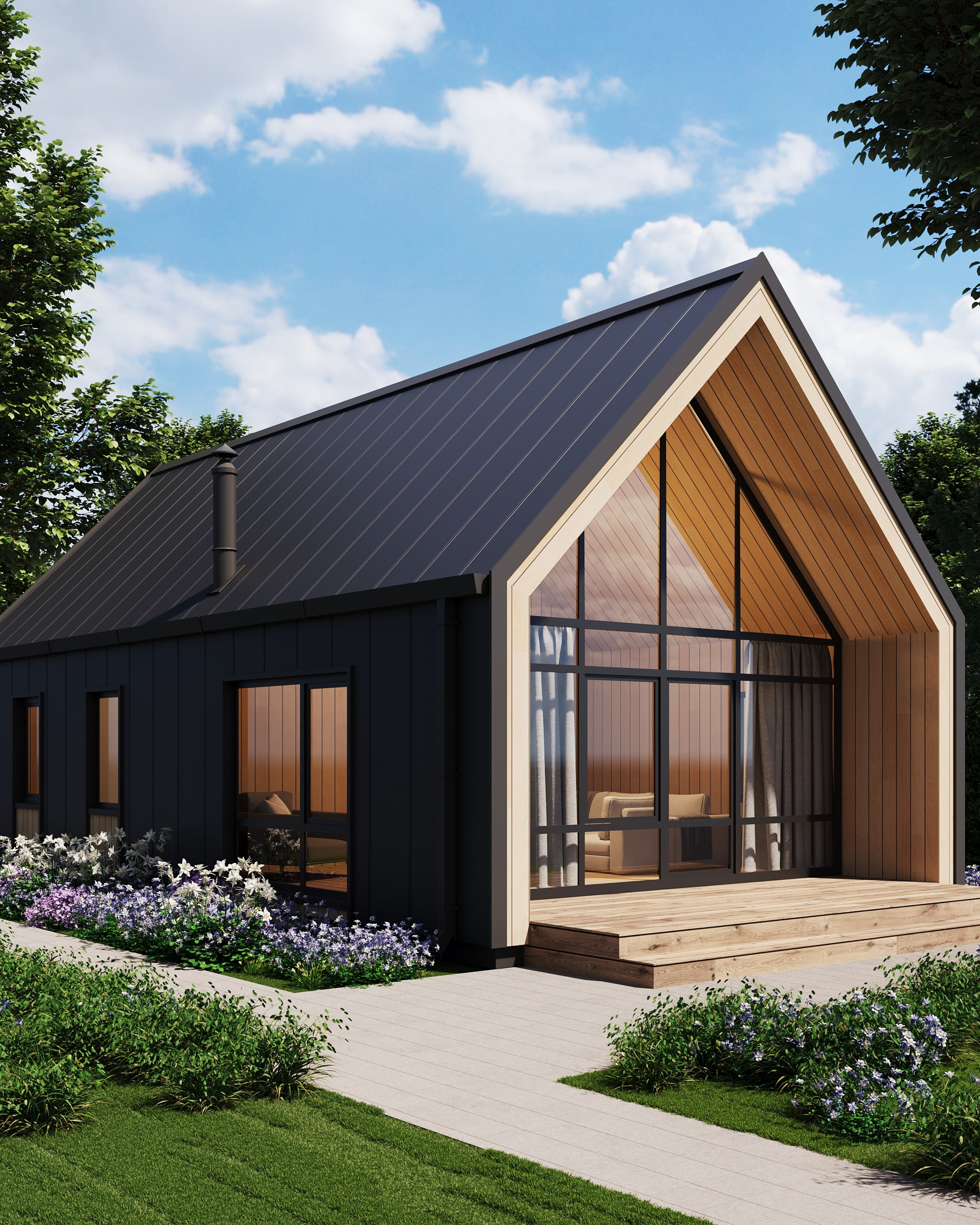 Визуализация экстерьера — BARNHOUSE