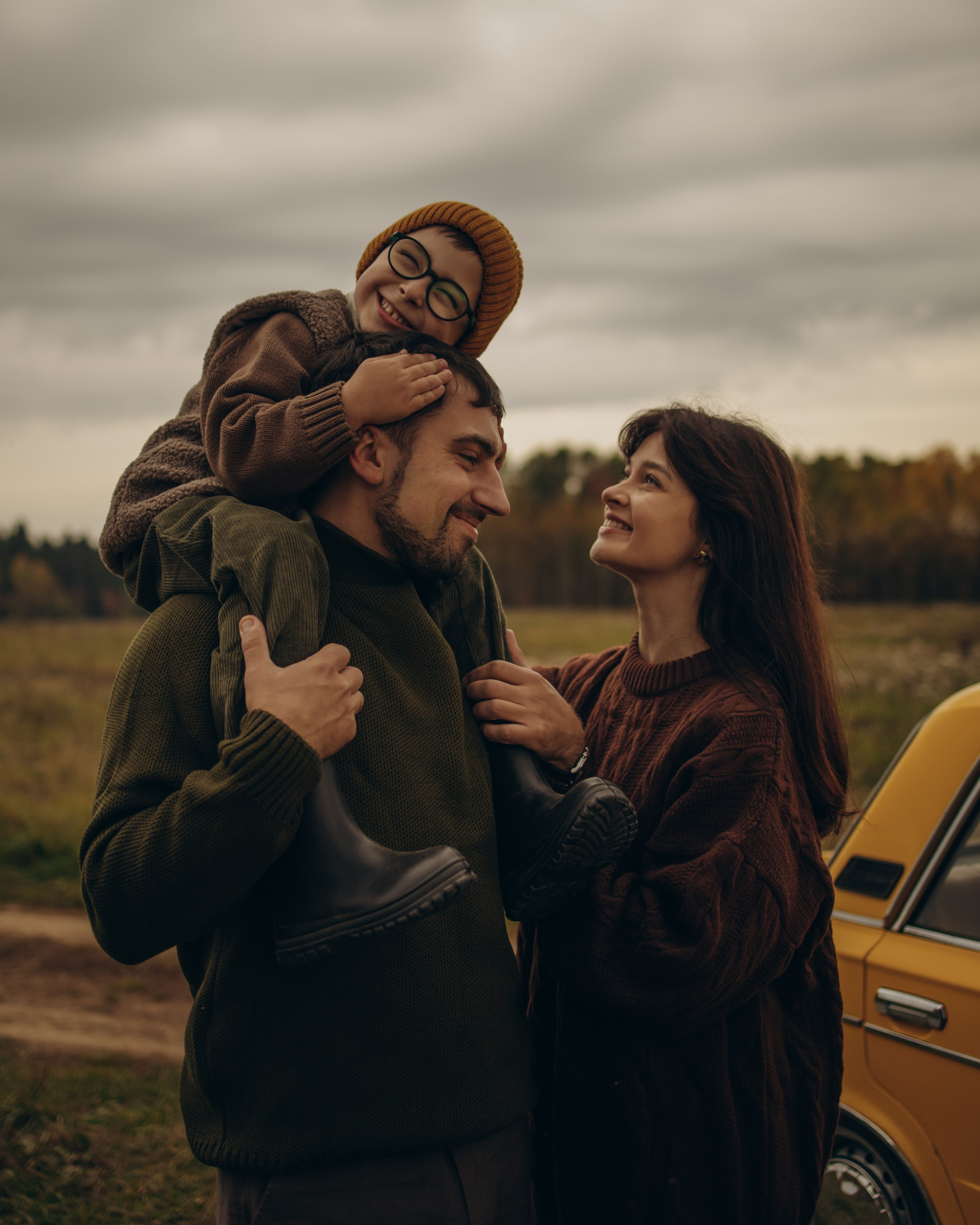 Юля, Артём и Лева