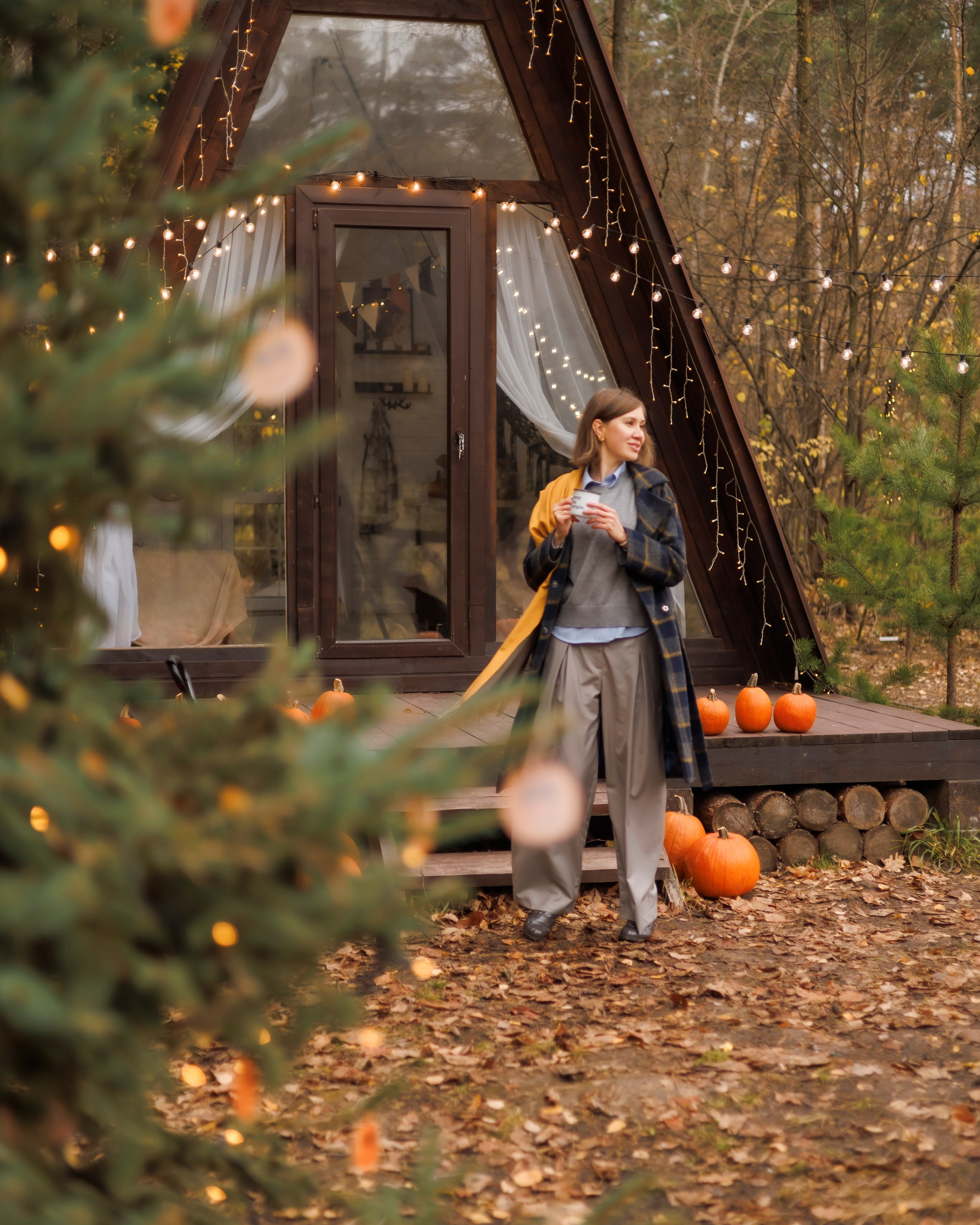 Осень за городом