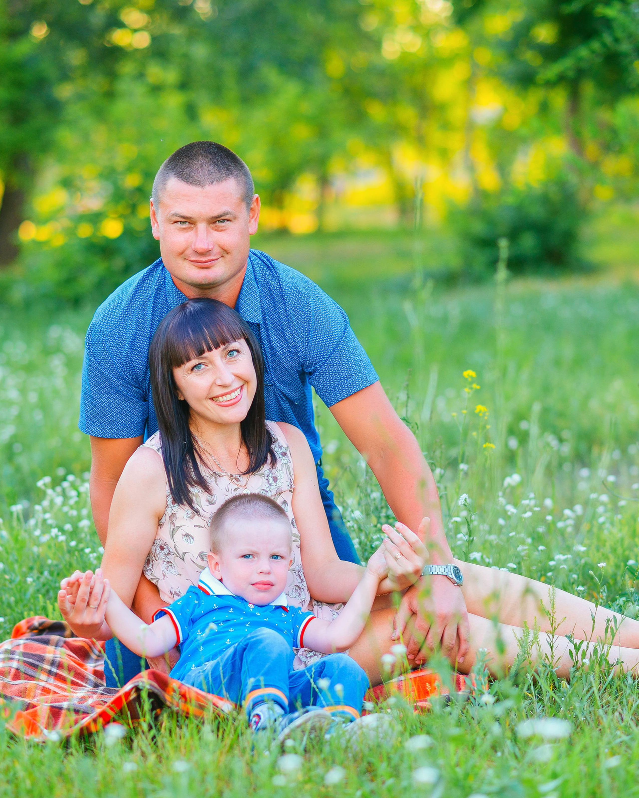 Егор, Наталья и маленький Матвей