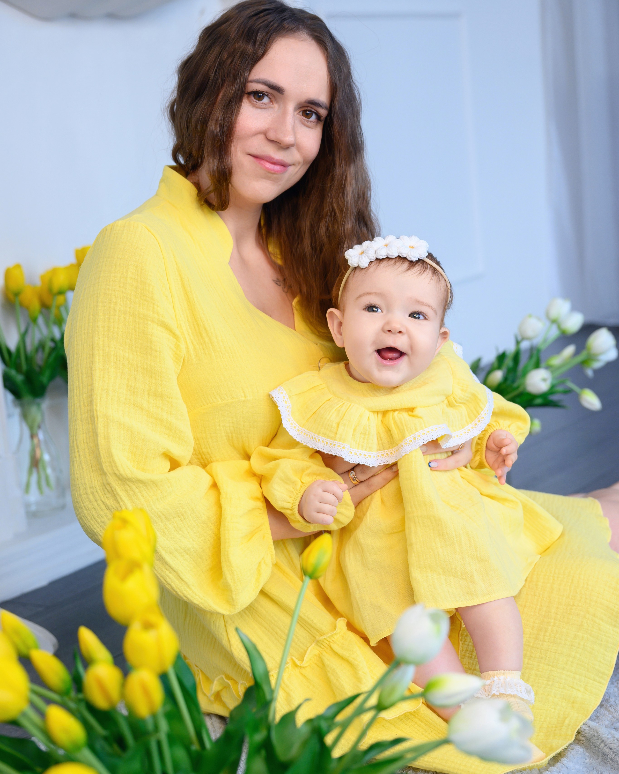 Фотосессия для мамы с дочкой