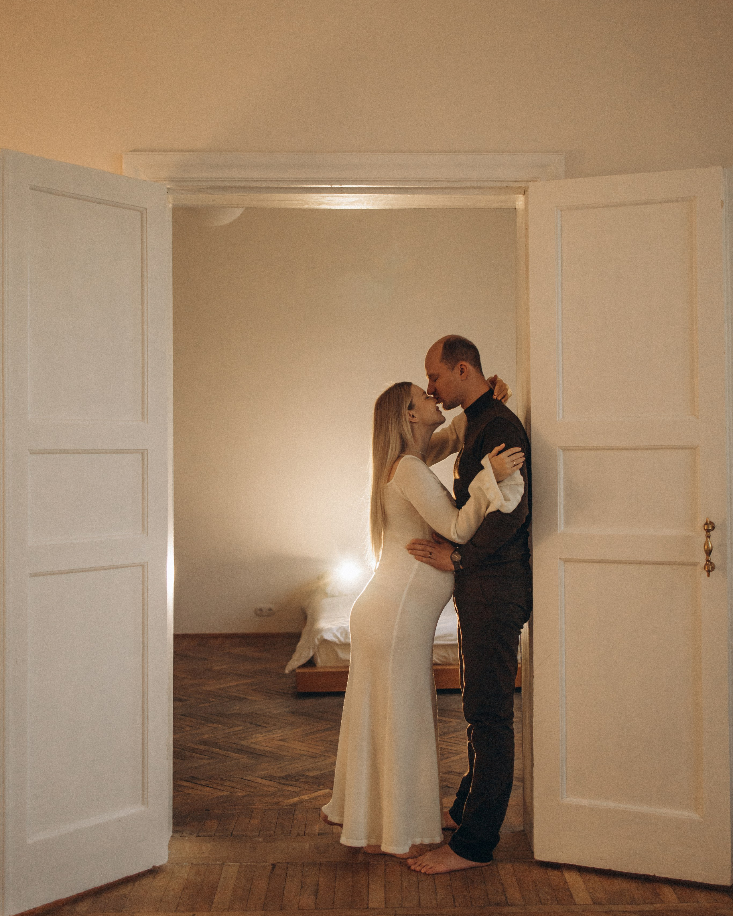 Юлия и Андрей в ожидании Анечки