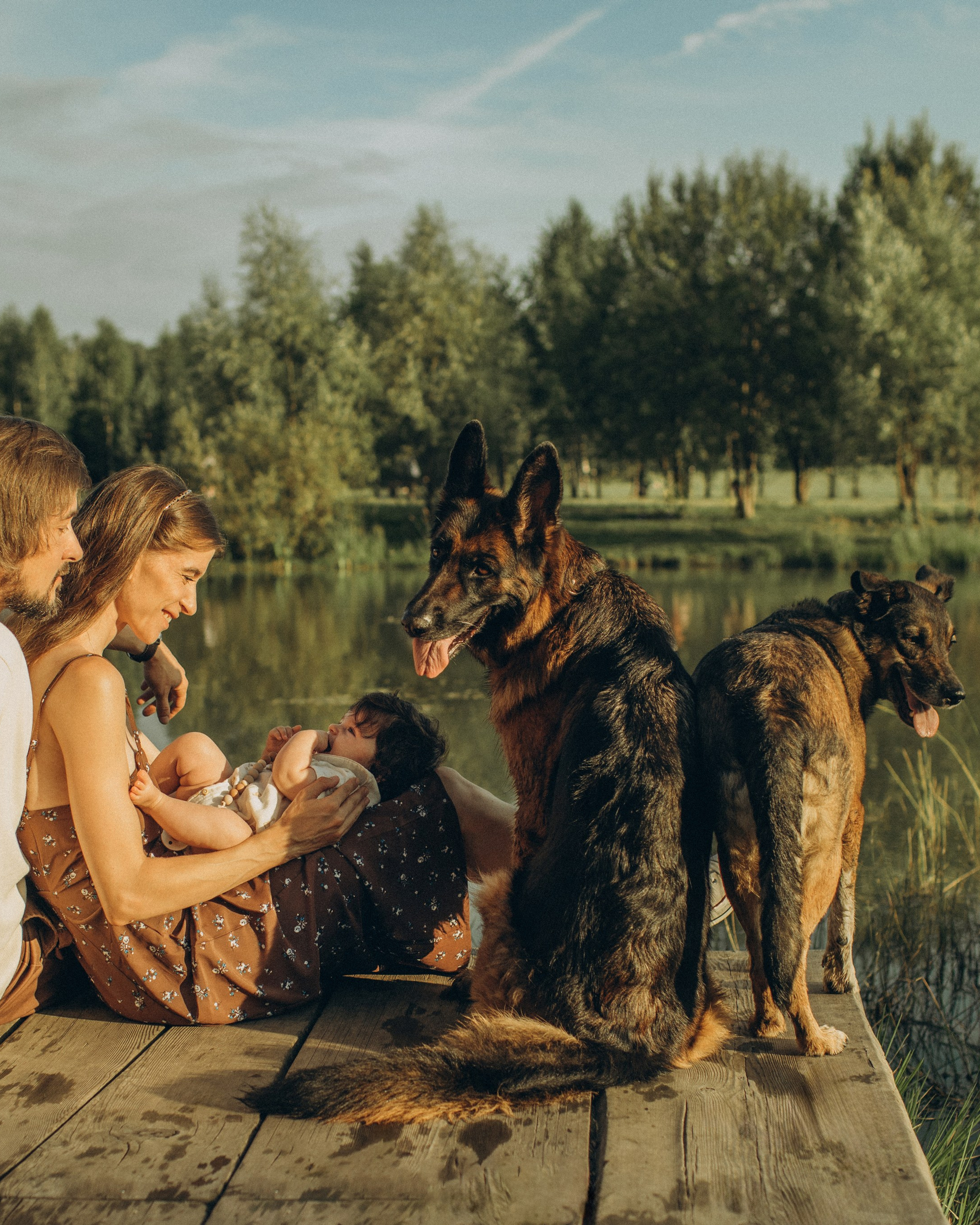 Саша, Дима, Маша, Герда и Хонда