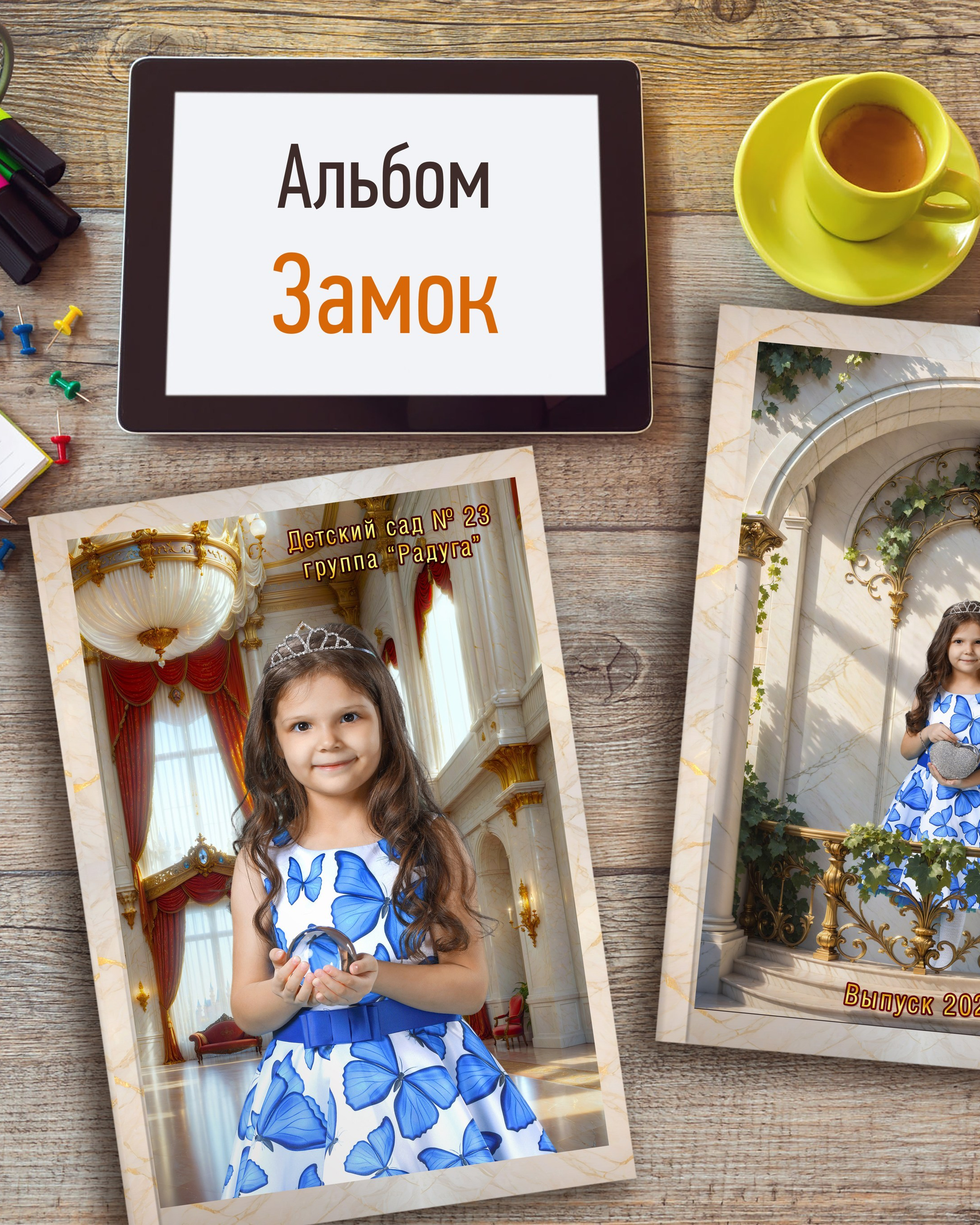 Альбом «Замок» — 2 разворота