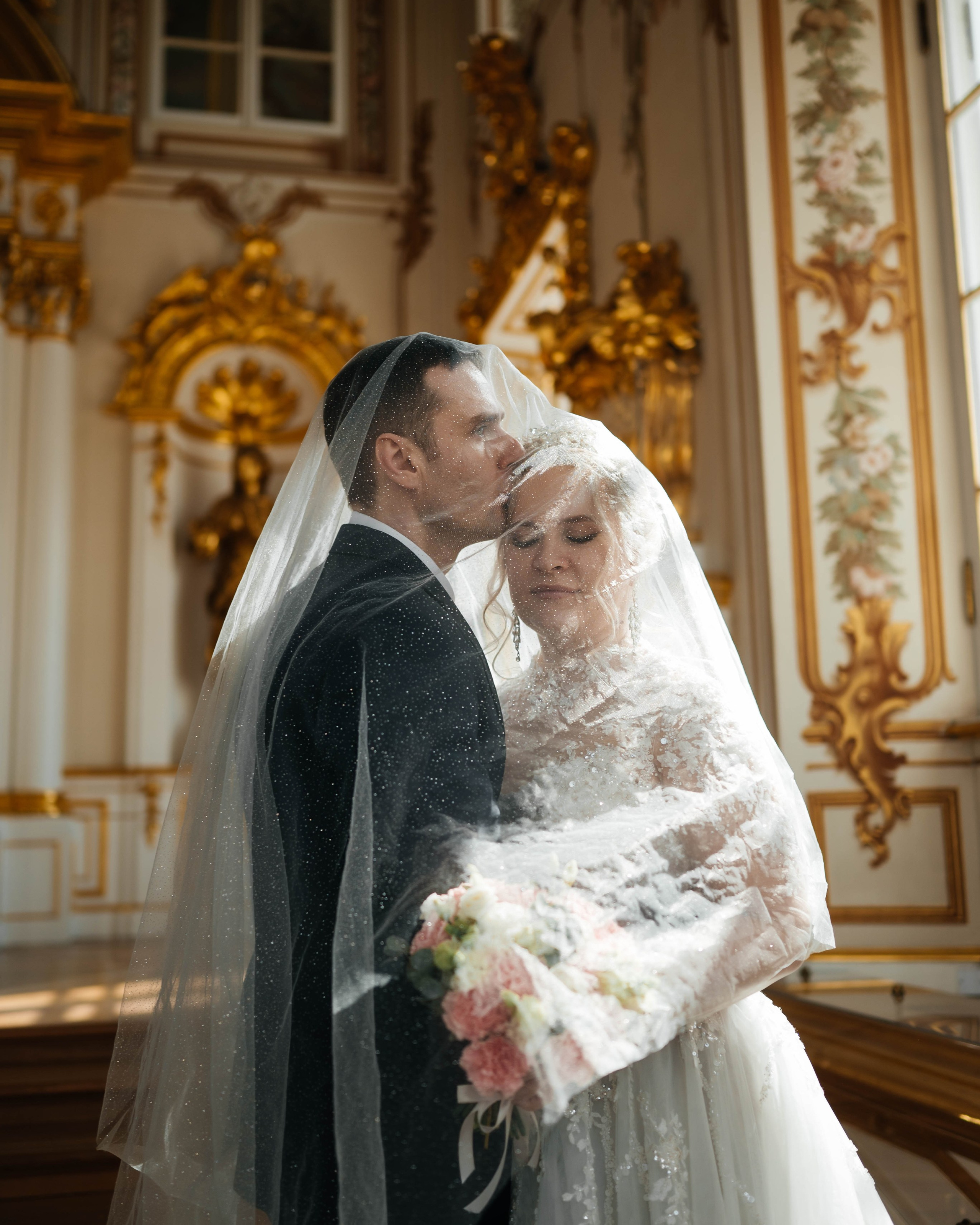 Фотосессия в Петергофском Большом Дворце