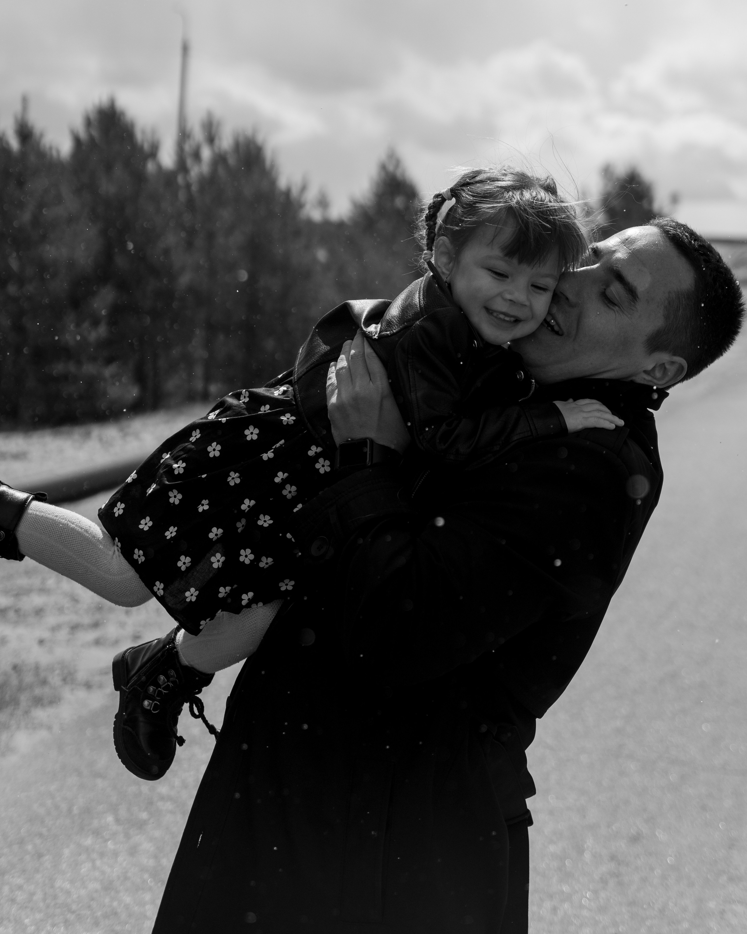 Настя, Леша, Бекки и Оливка