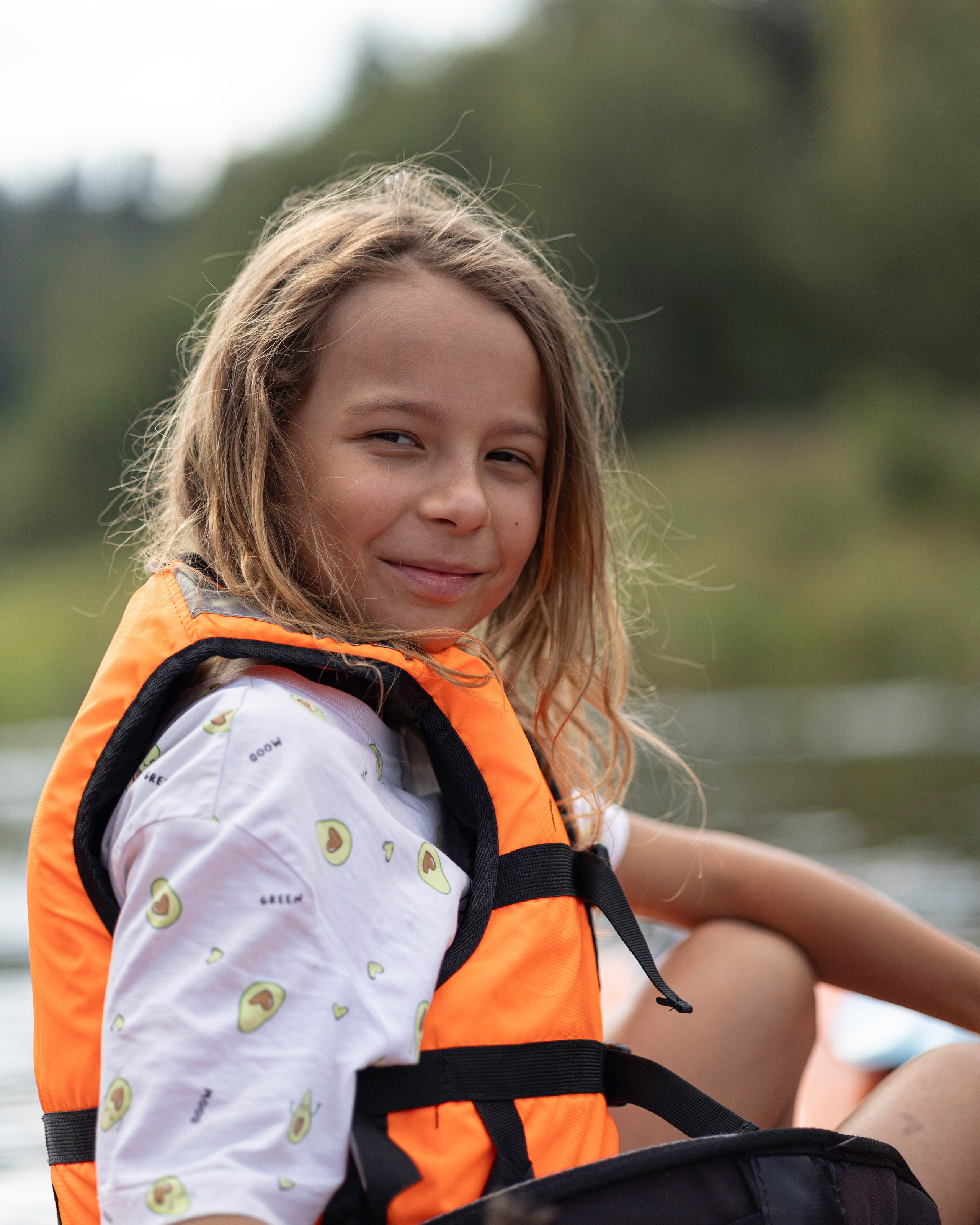 Катя в походе