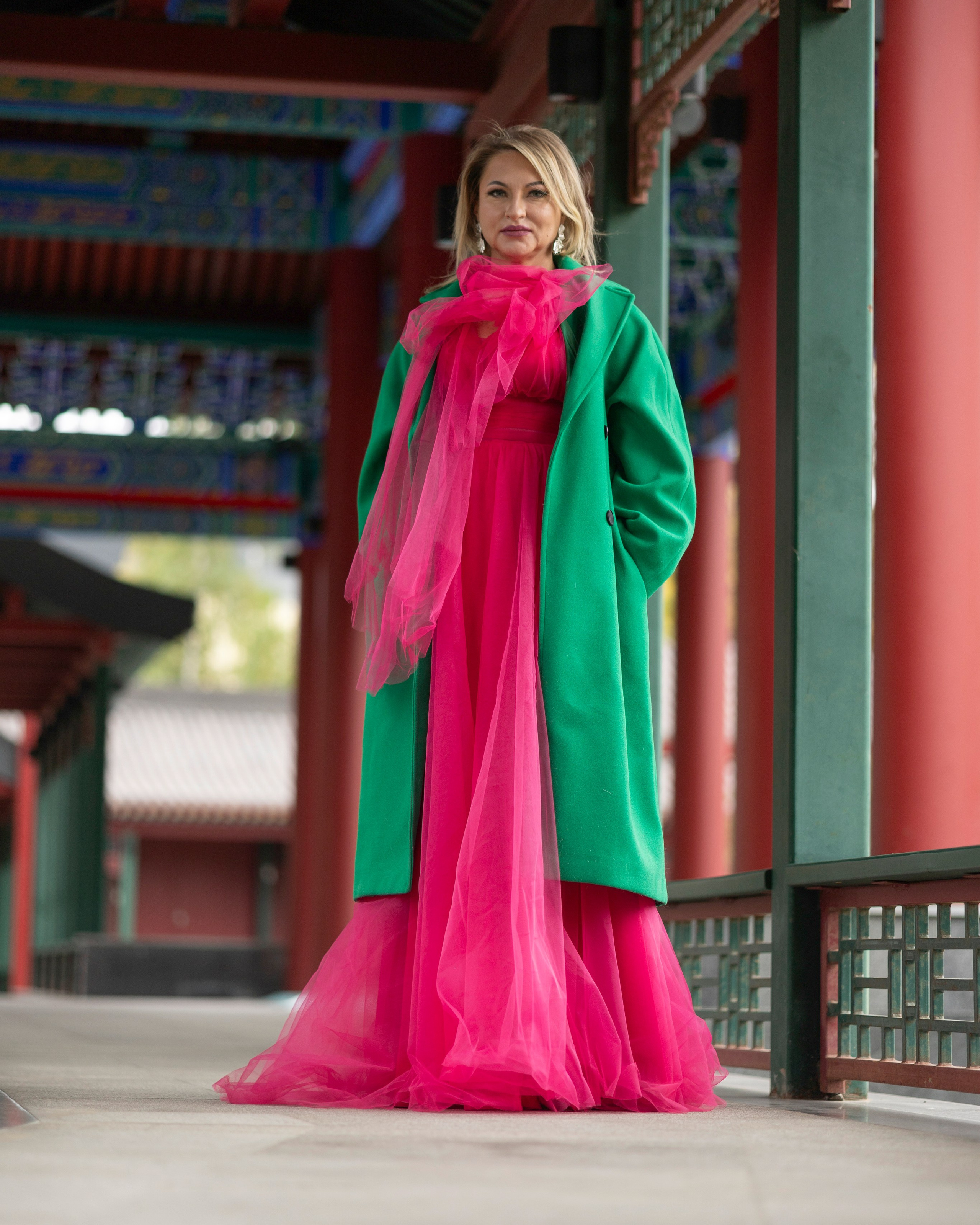 Фотосессия для Юлии, в парке Хуамин в Москве