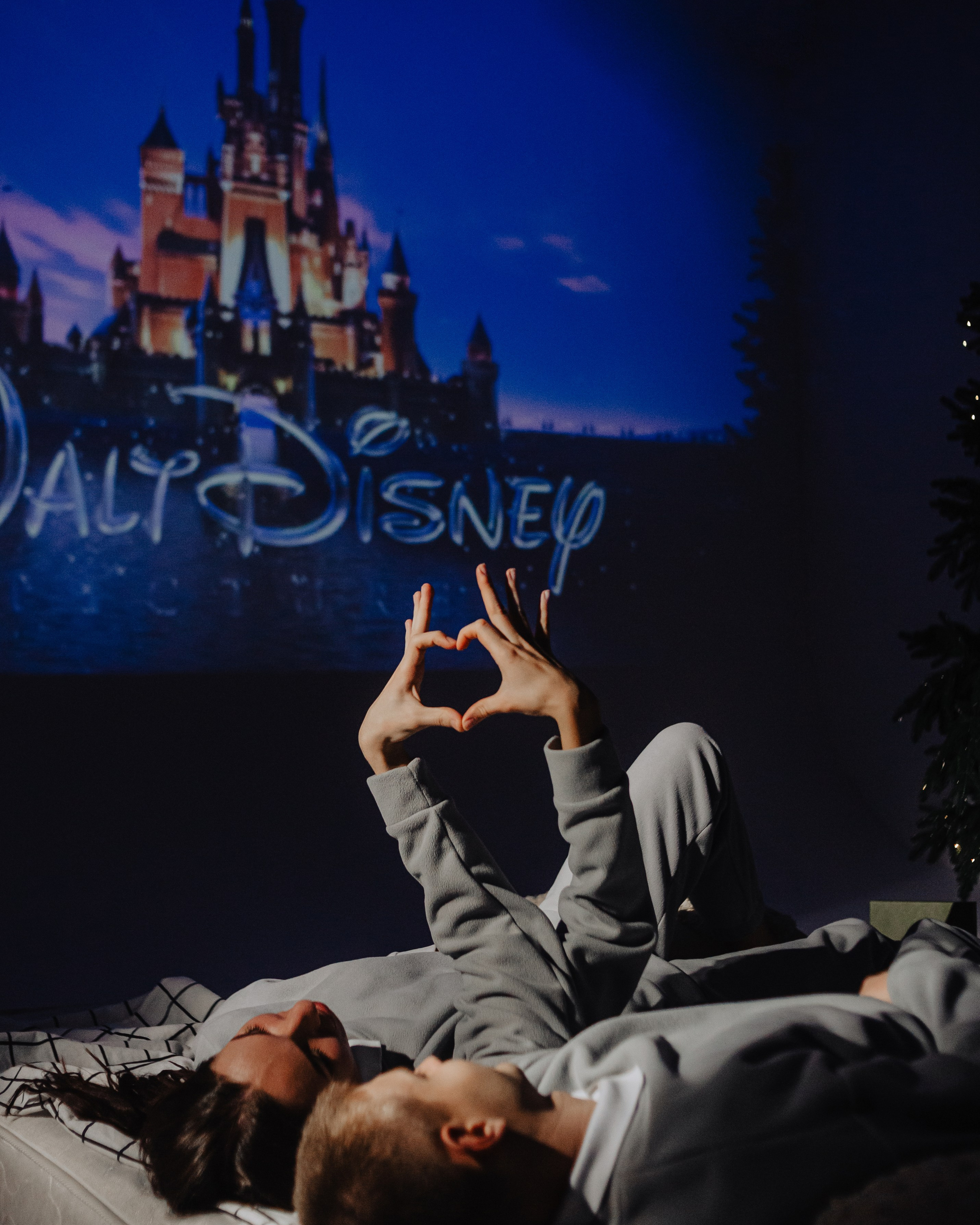 Теплая, с проектором