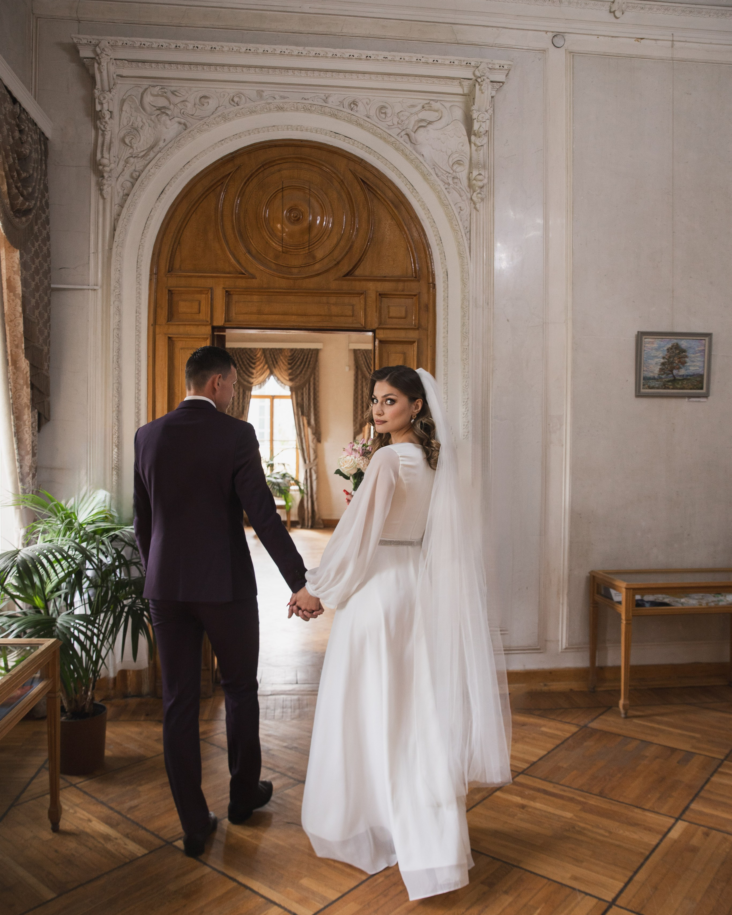 Свадебная съемка в&nbsp;Пушкинской читальне