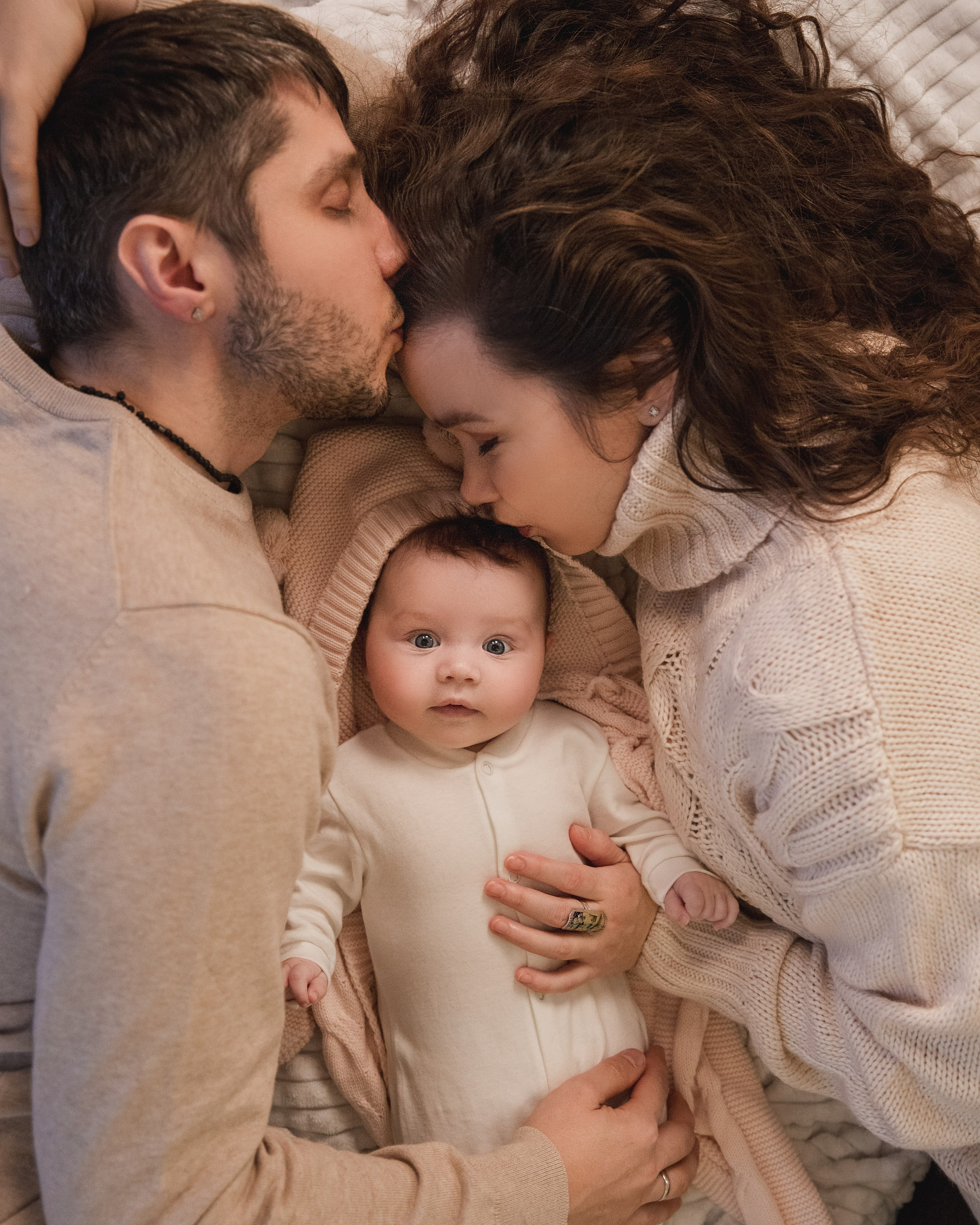 Новогодняя с малышкой