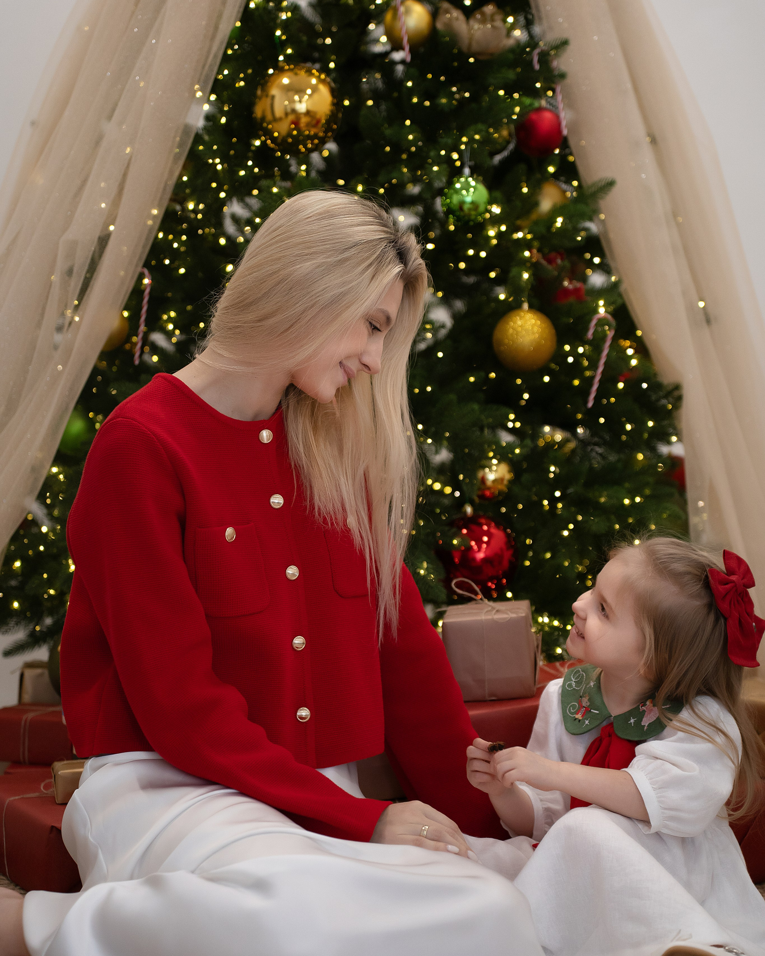 Новогодняя фотосессия в&nbsp;студии