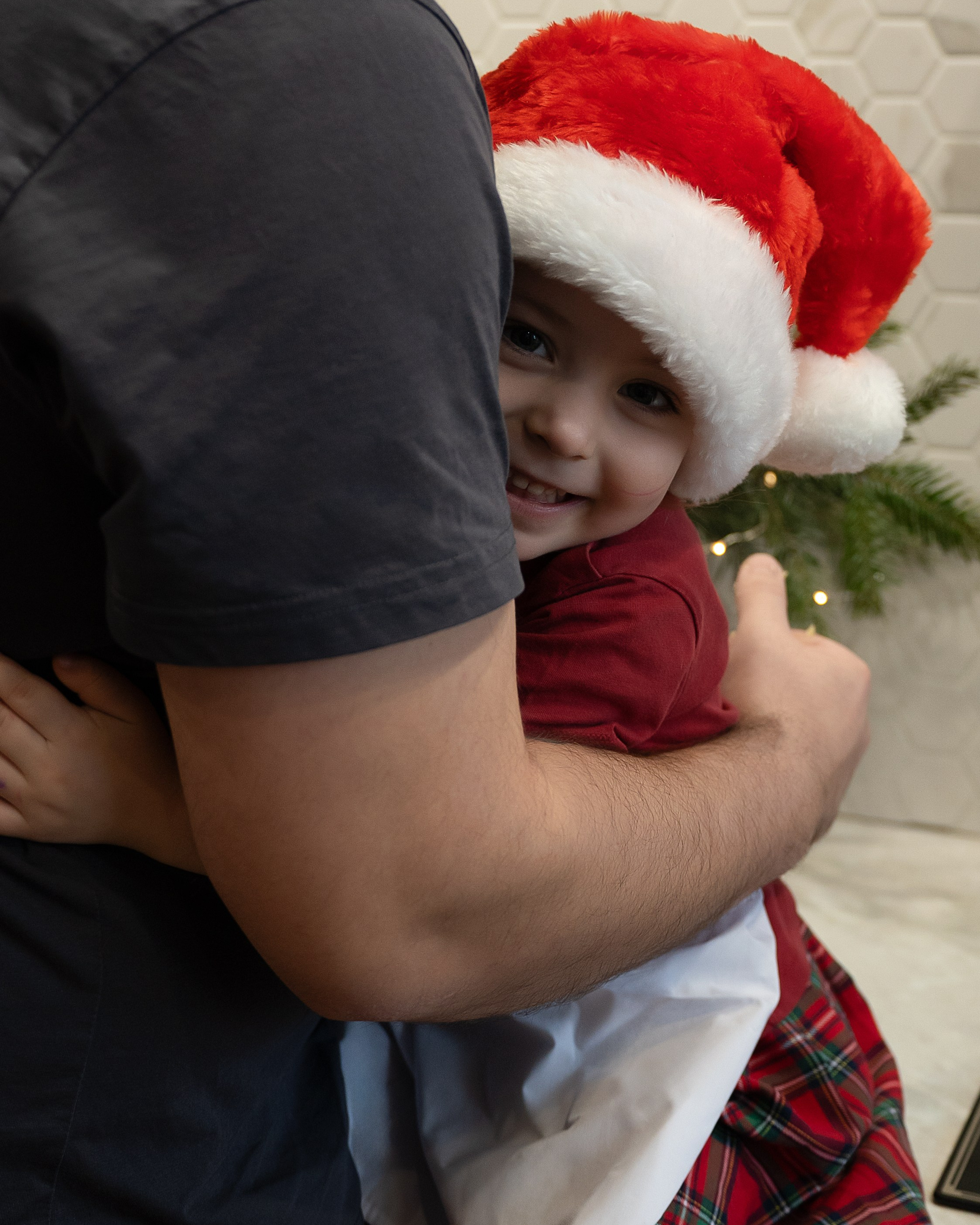 Новогодняя фотосессия дома