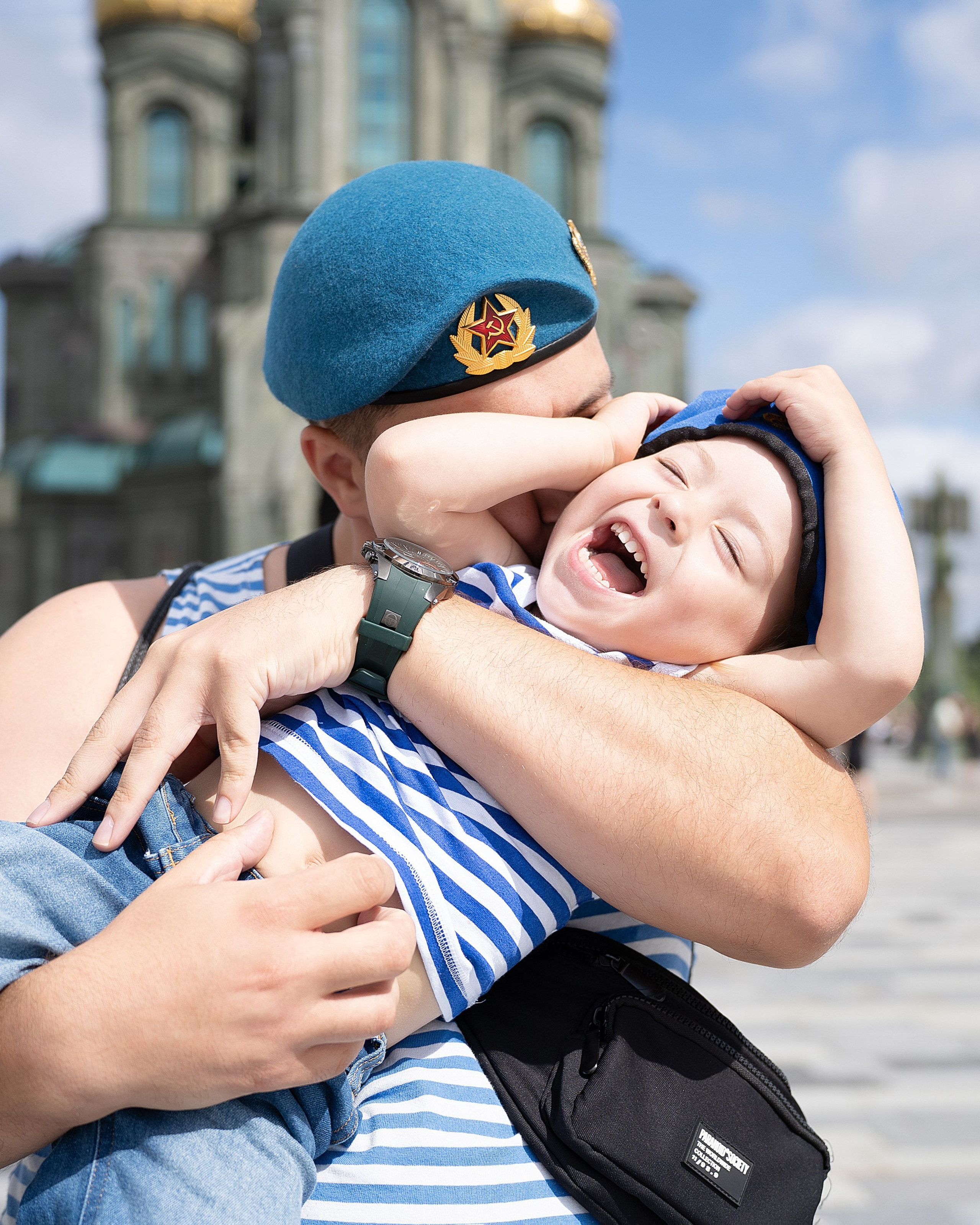 Папа с&nbsp;дочкой