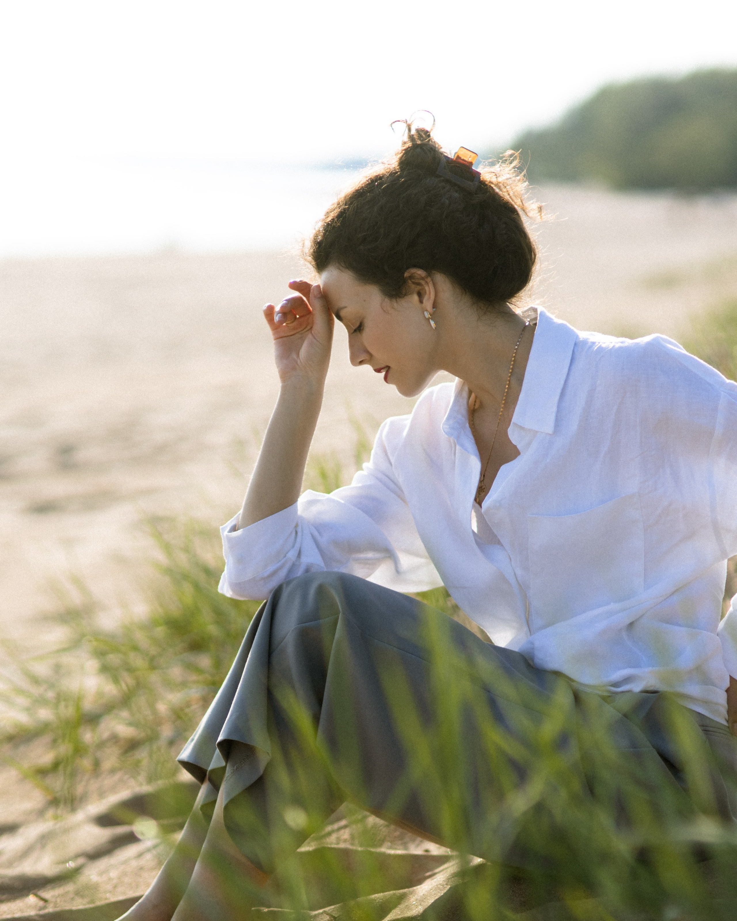 на берегу Финского залива