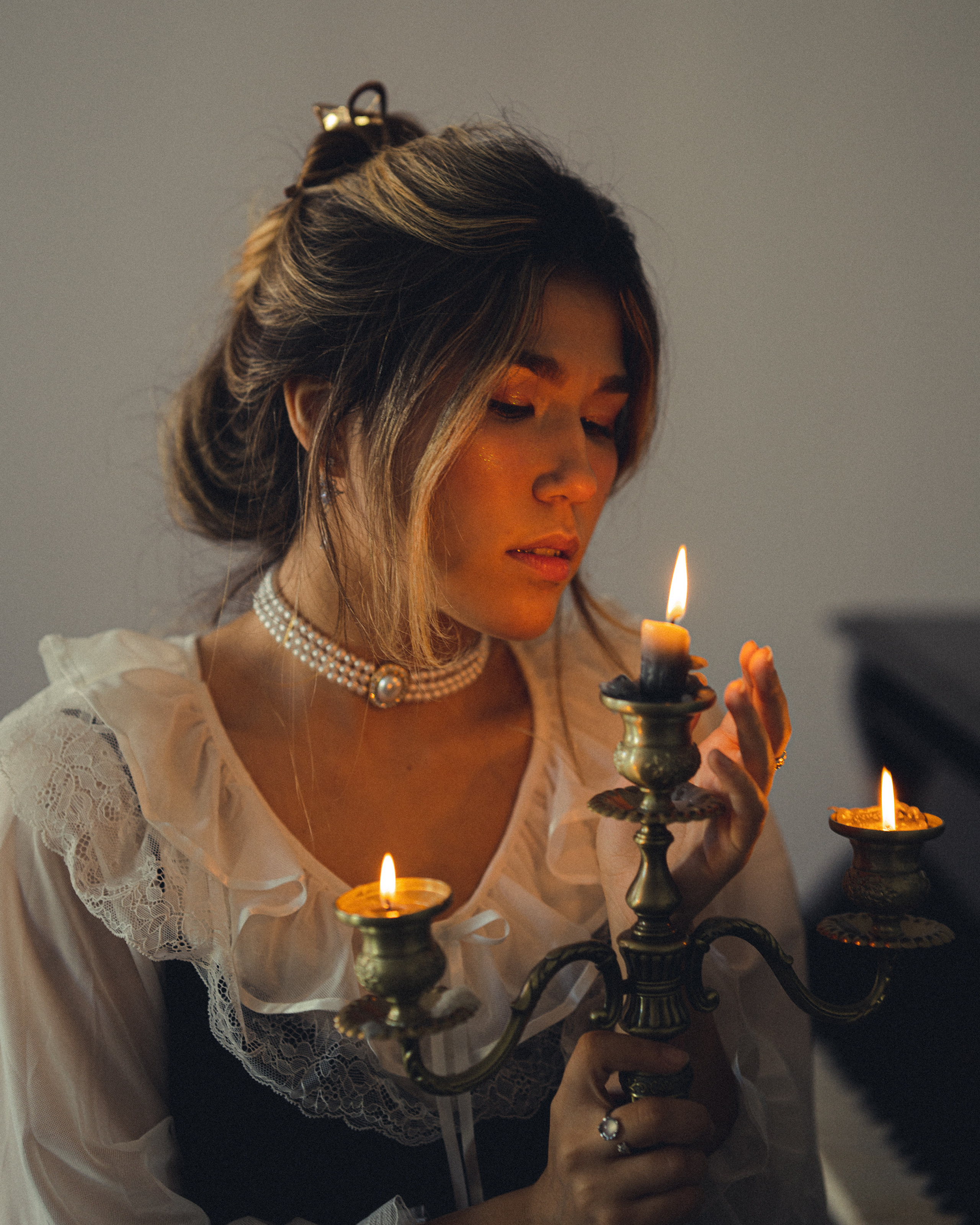 фотосессия в студии с роялем