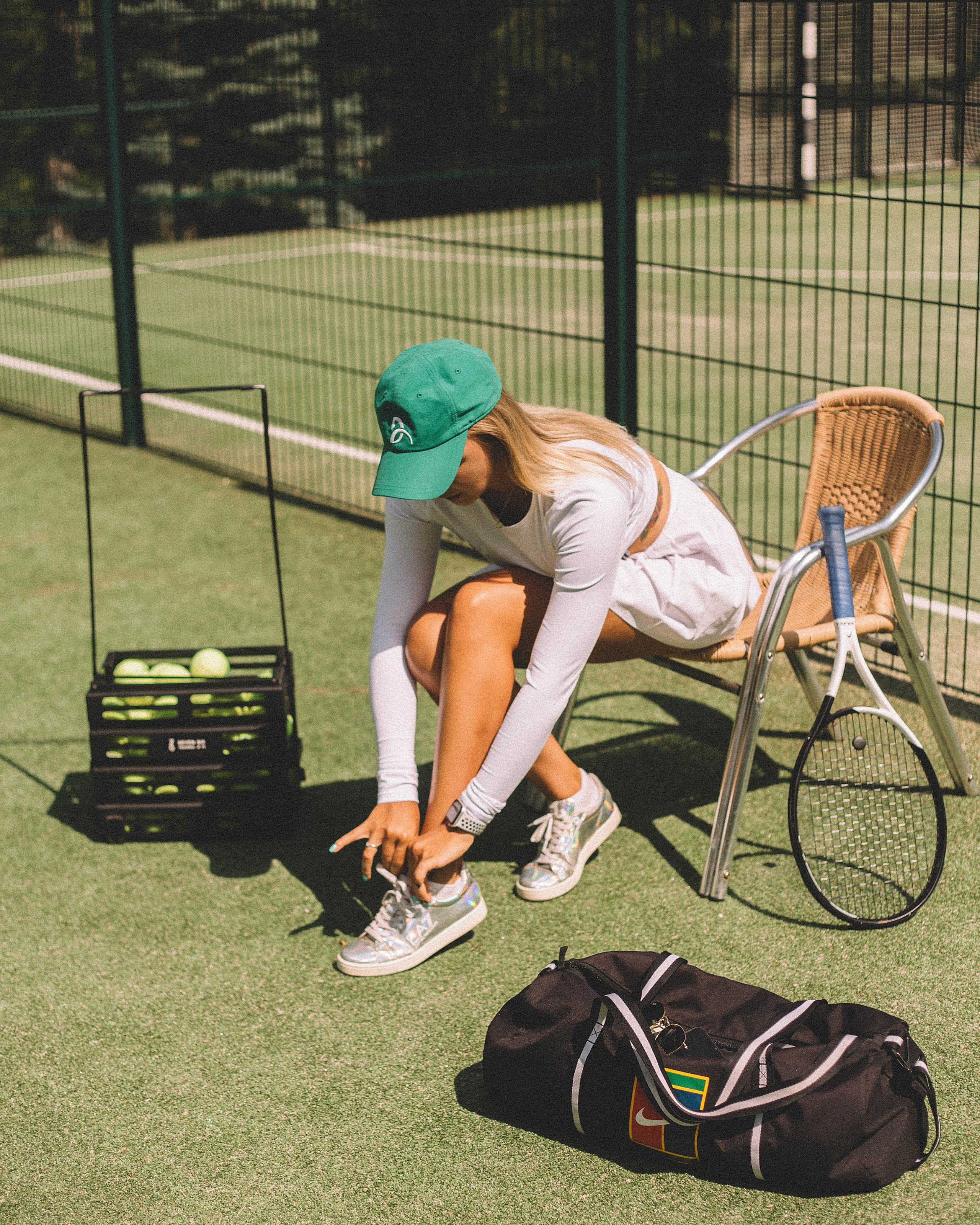 Индивидуальная фотосессия на корте|Арина