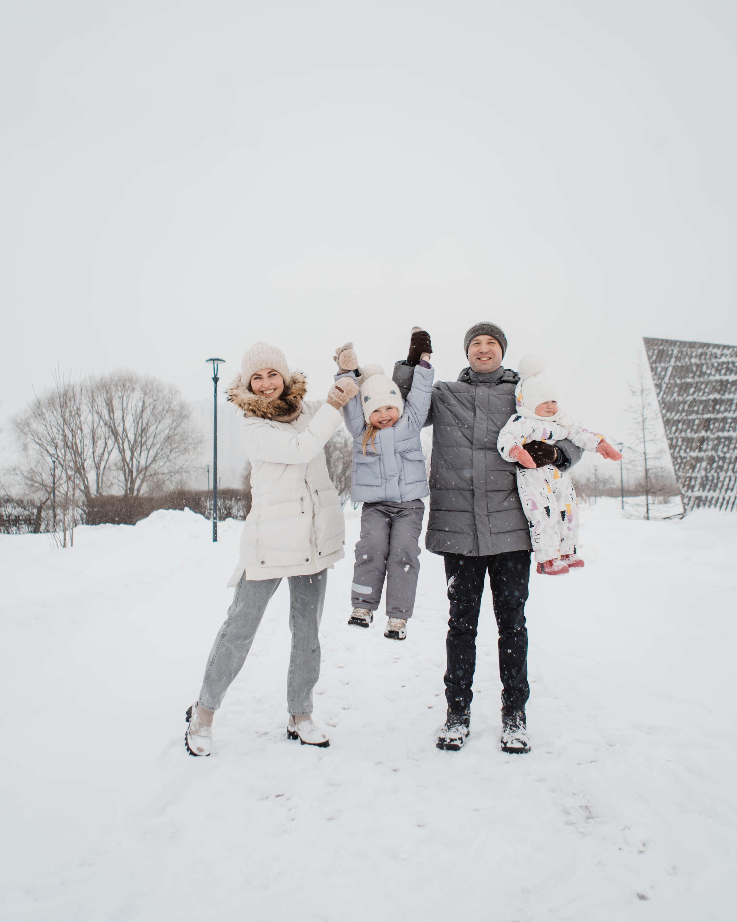 Таня и семья. Экспресс съемка