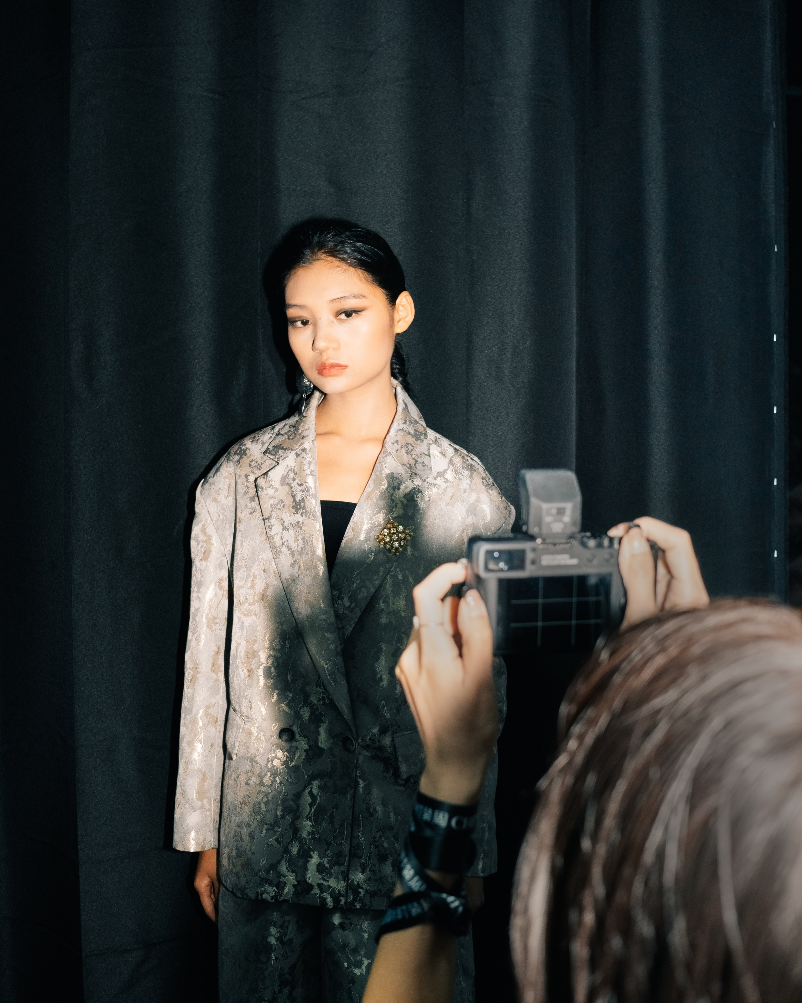 Backstage at&nbsp;Beijing Fashion