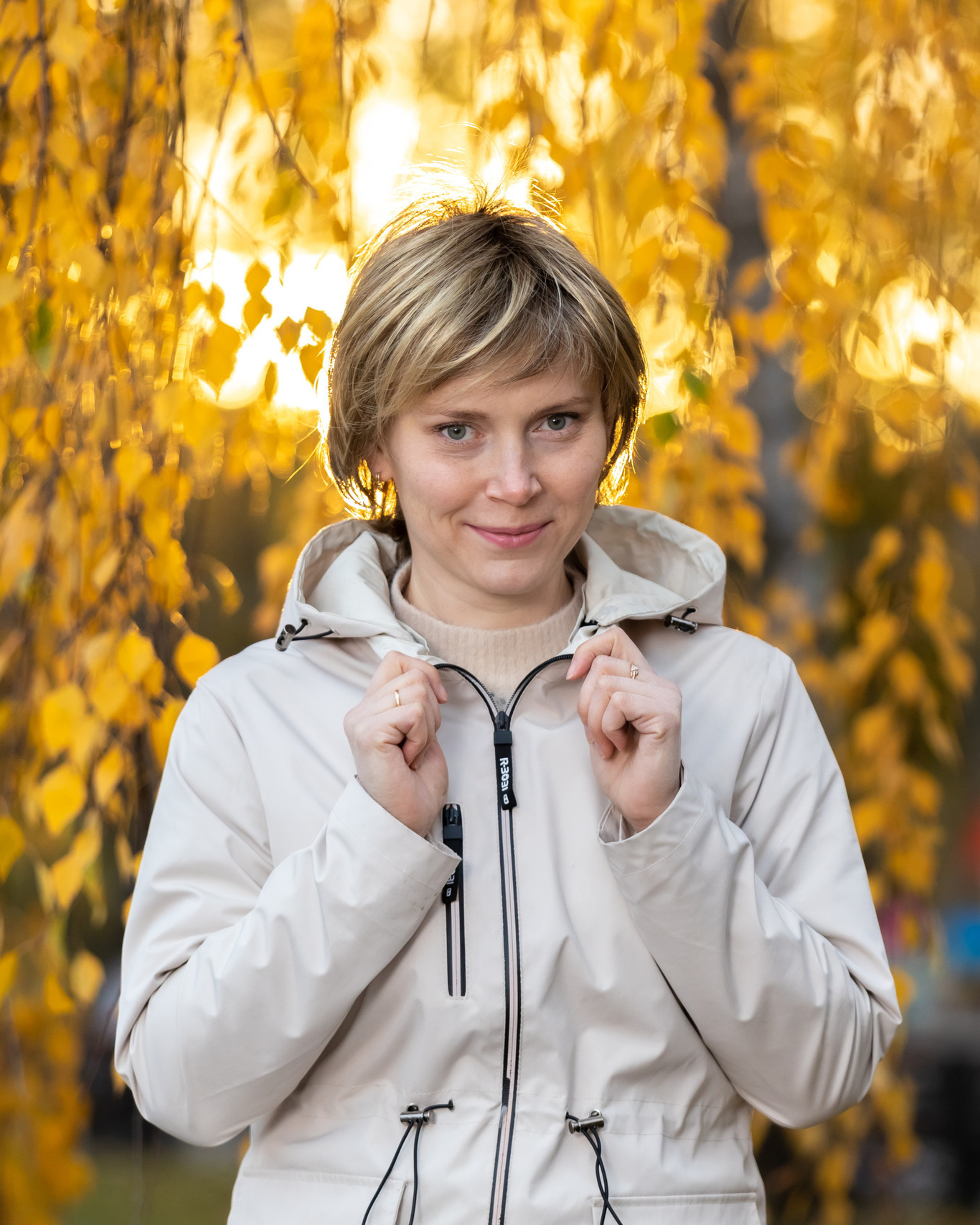 Золотая осень, фотосессия за&nbsp;10 минут вечером. «Золотой час».