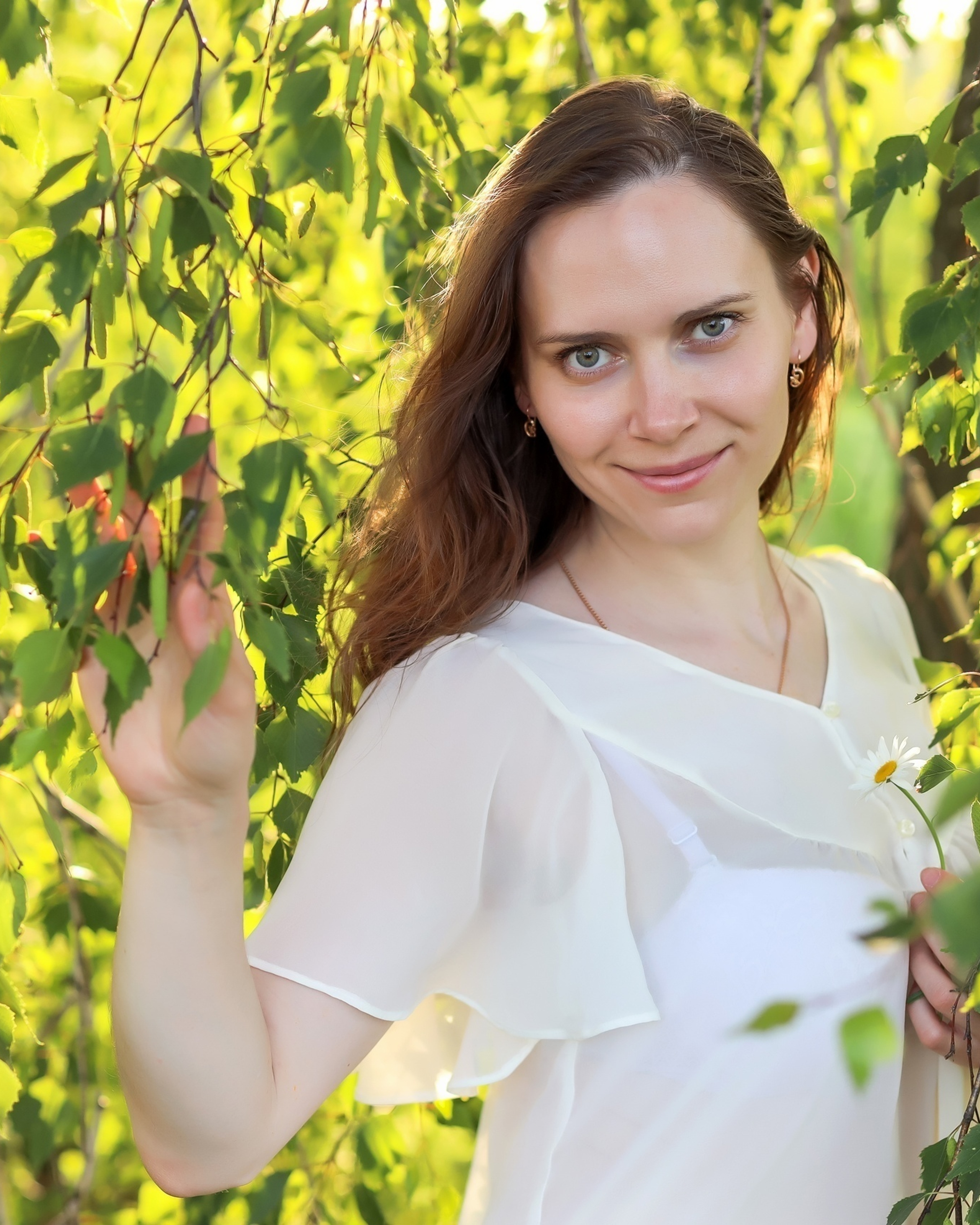 Фотосессия с&nbsp;березкой.