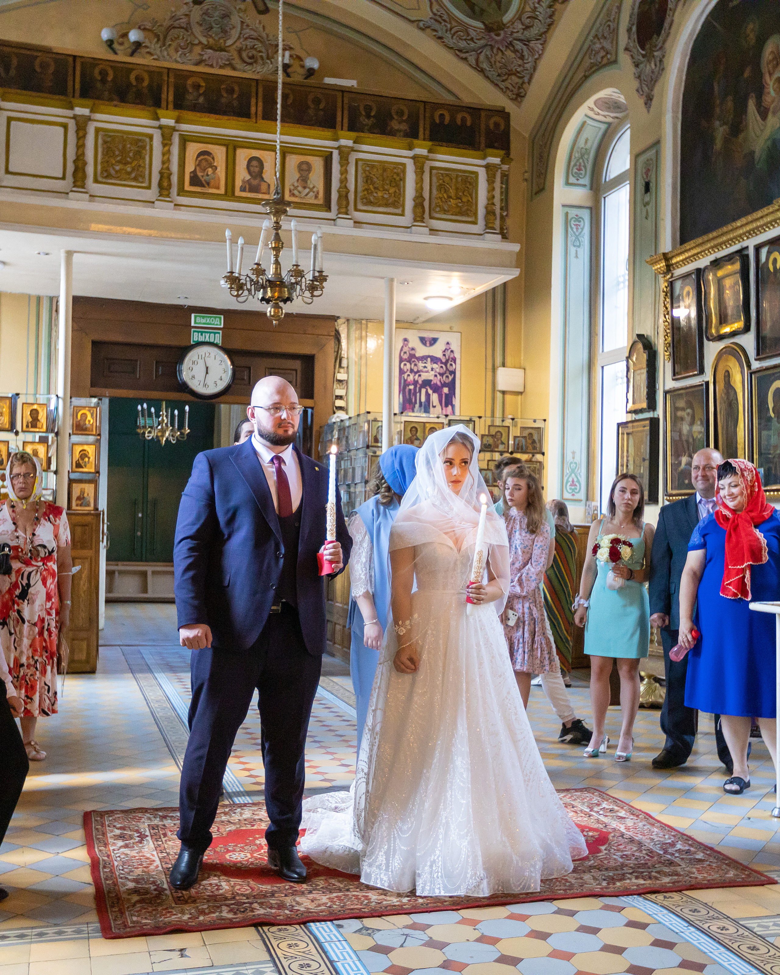 Венчание Александра и&nbsp;Анастасии в&nbsp;Храме Двенадцати Апостолов&nbsp;г.&nbsp;Тула.