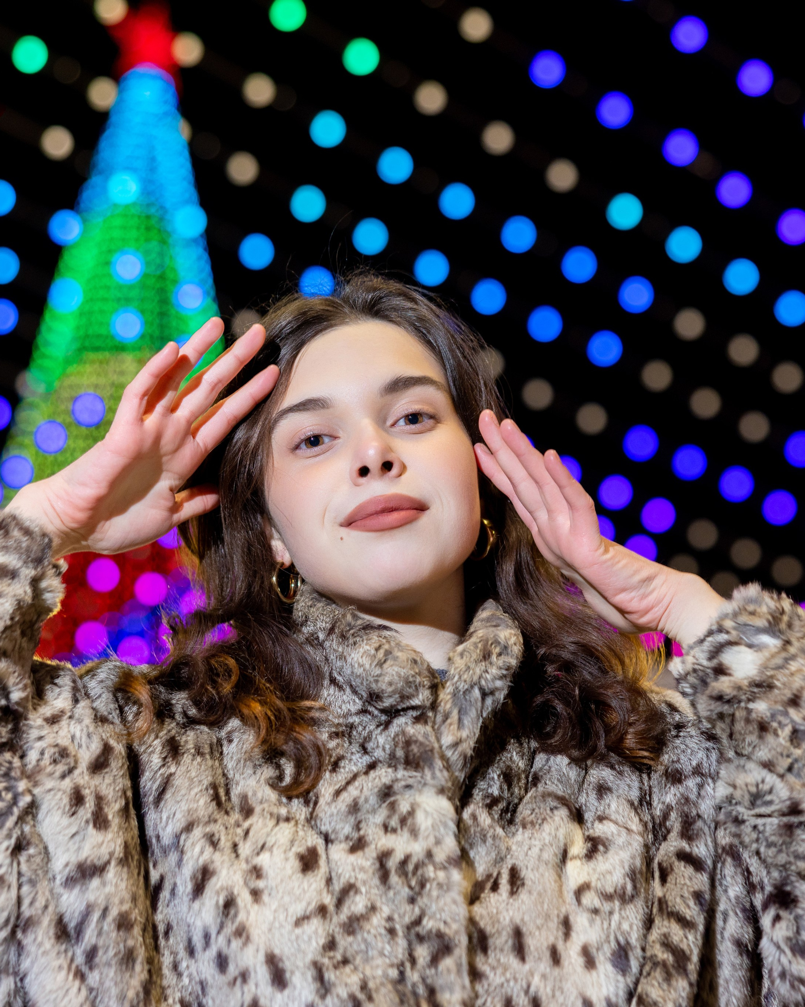 Новогодняя фотосъемка на&nbsp;улице (Canon 24-70 мм&nbsp;F2/ вспышки на&nbsp;радиосинхронизации)