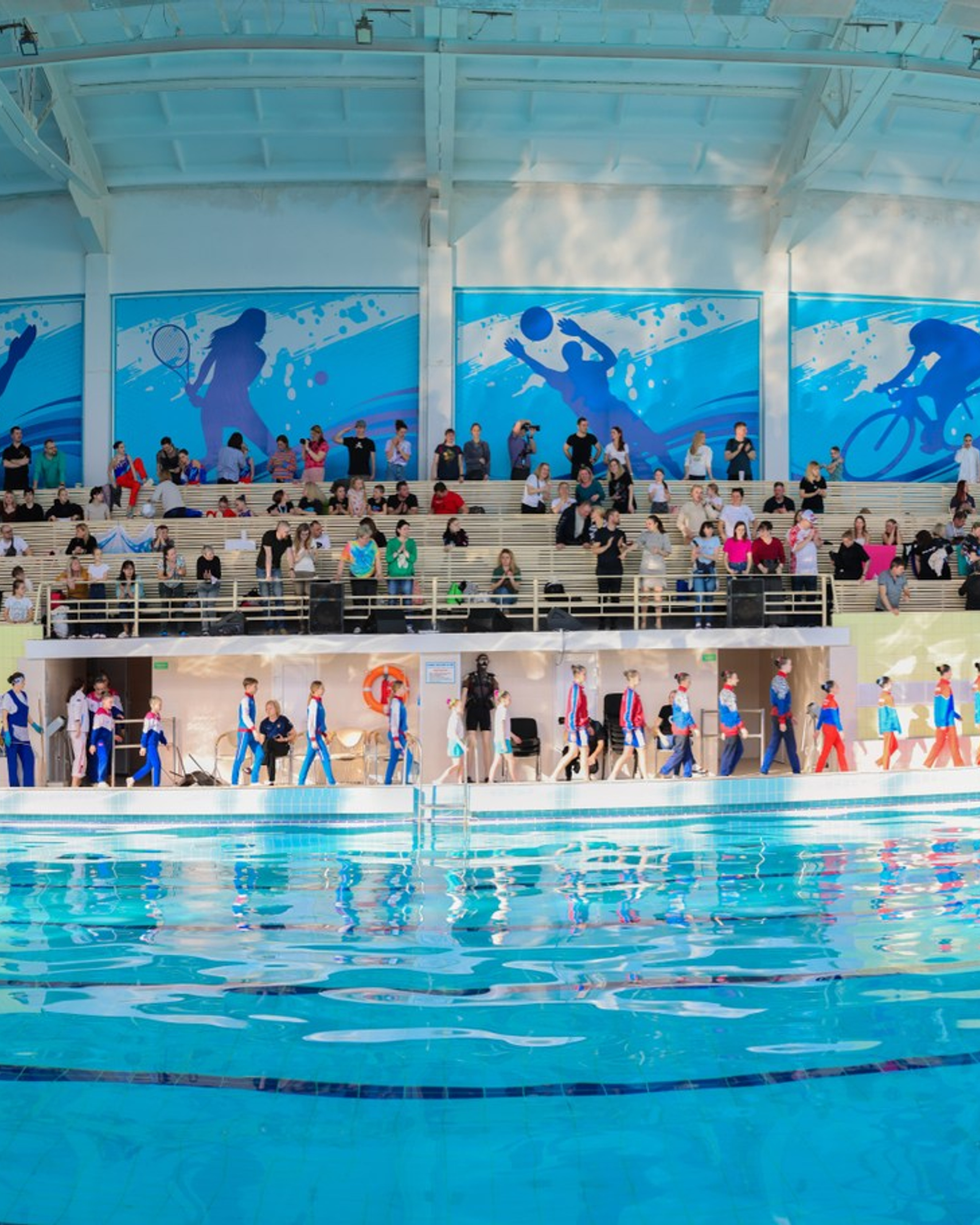 Бассейн стадиона Арсенал в&nbsp;Туле. Панорамы.