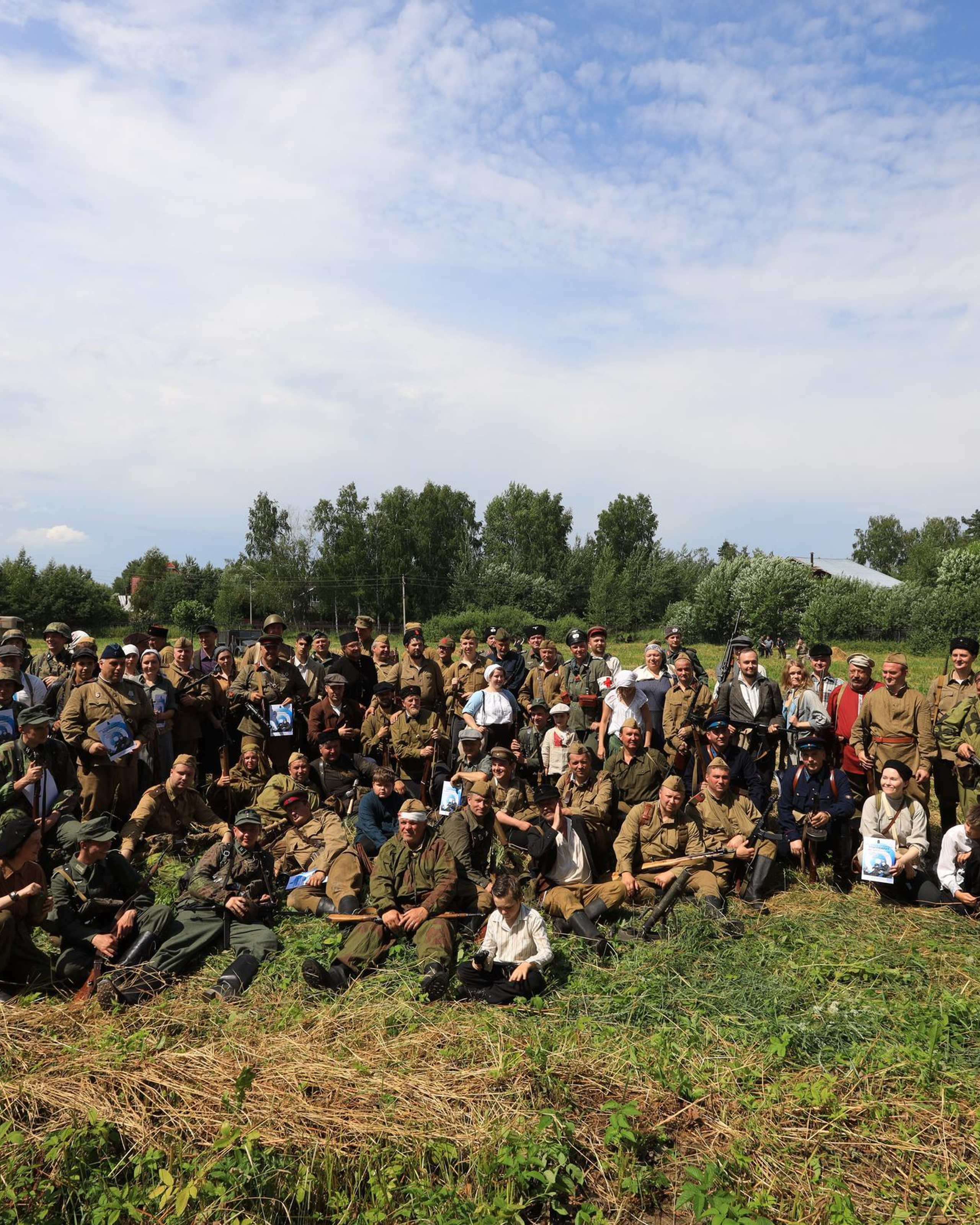 Репортаж Реконструкторы в&nbsp;МО