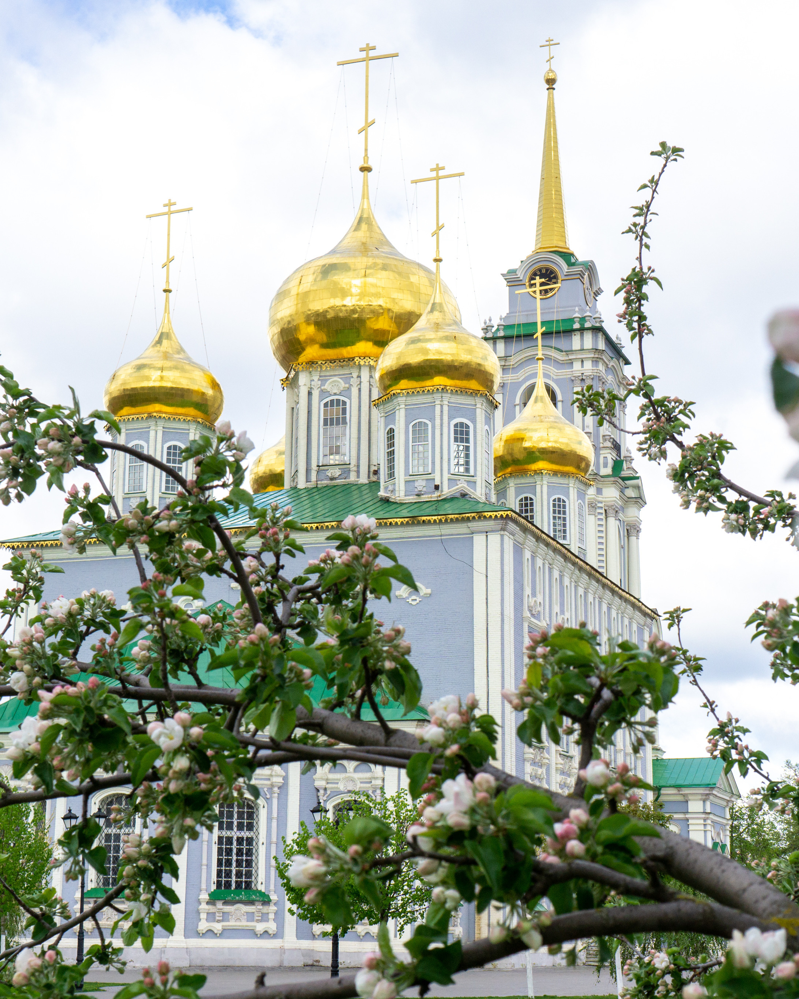 Тульский кремль весной.
