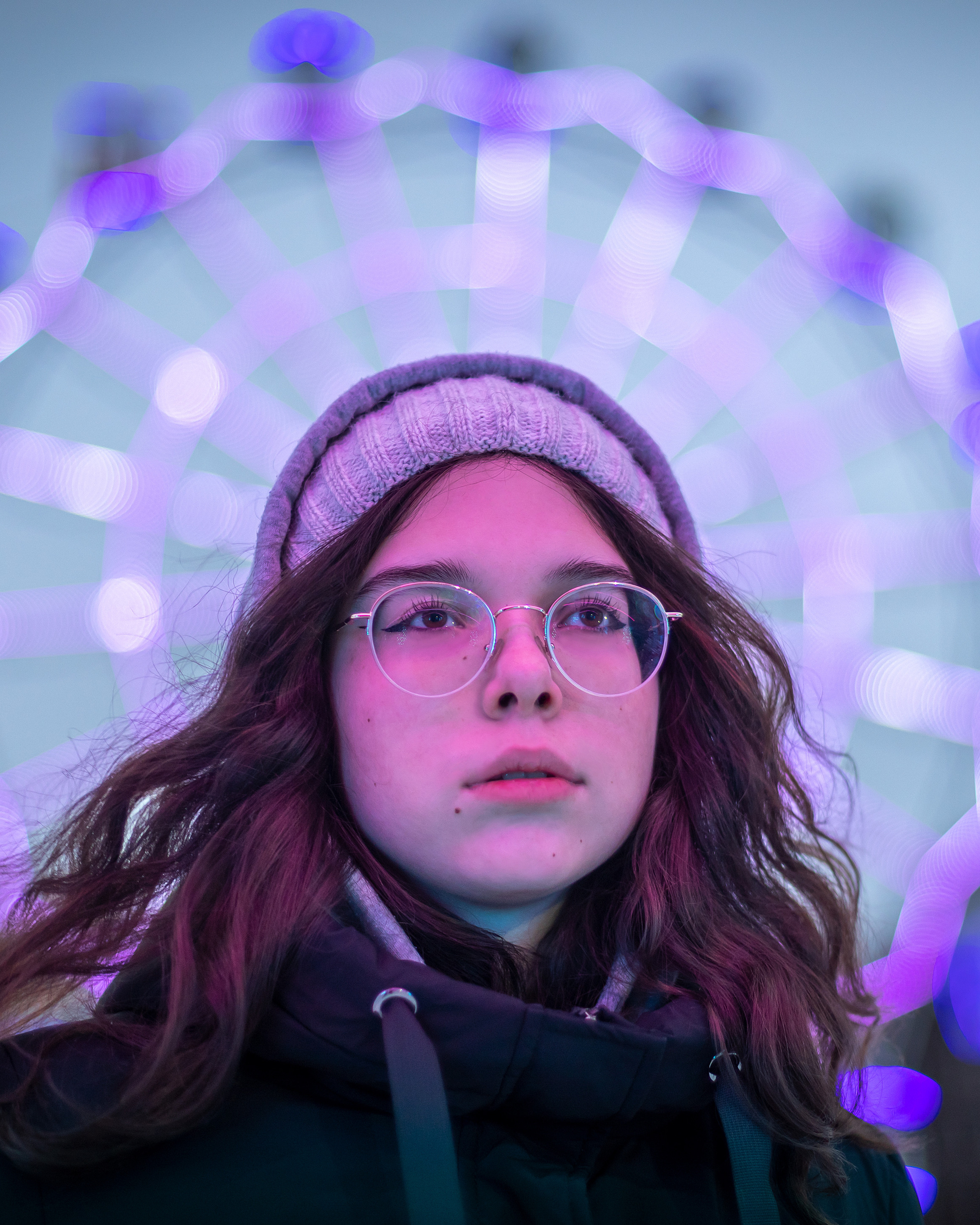 Зимняя вечерняя прогулка в&nbsp;парке (оптика 50&nbsp;мм f1,4)