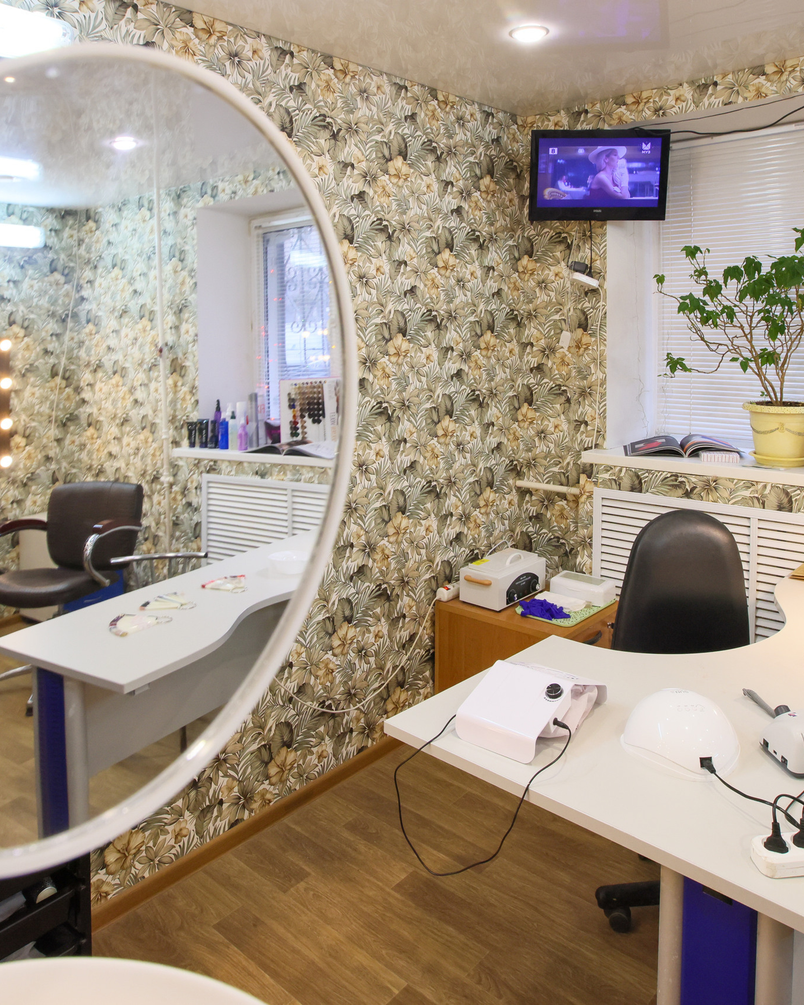 Интерьерная фотосъемка для парикмахерской Felicita, Тула