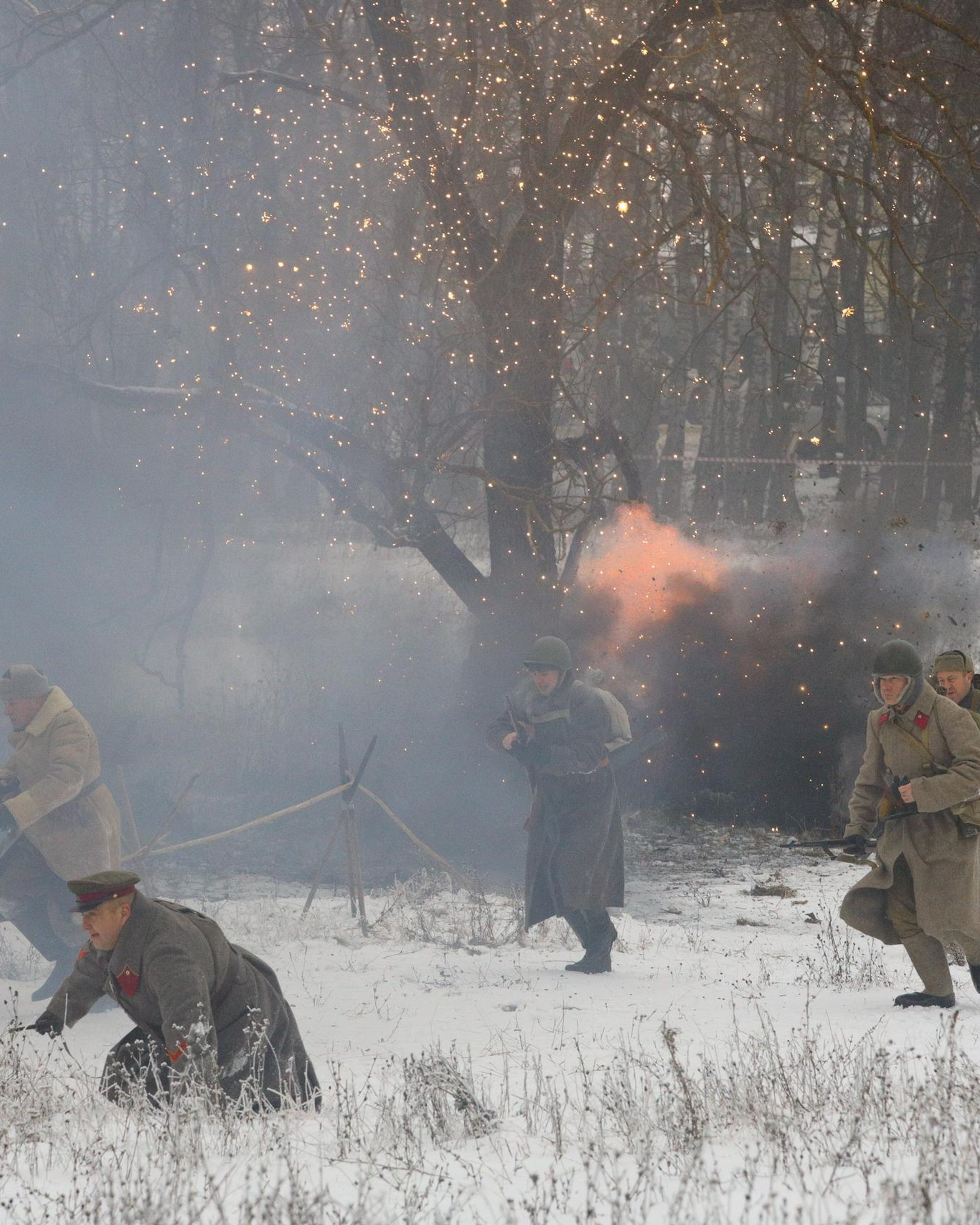 Бои за&nbsp;Венёв, реконструкция (полный репортаж, образец без ретуши!)