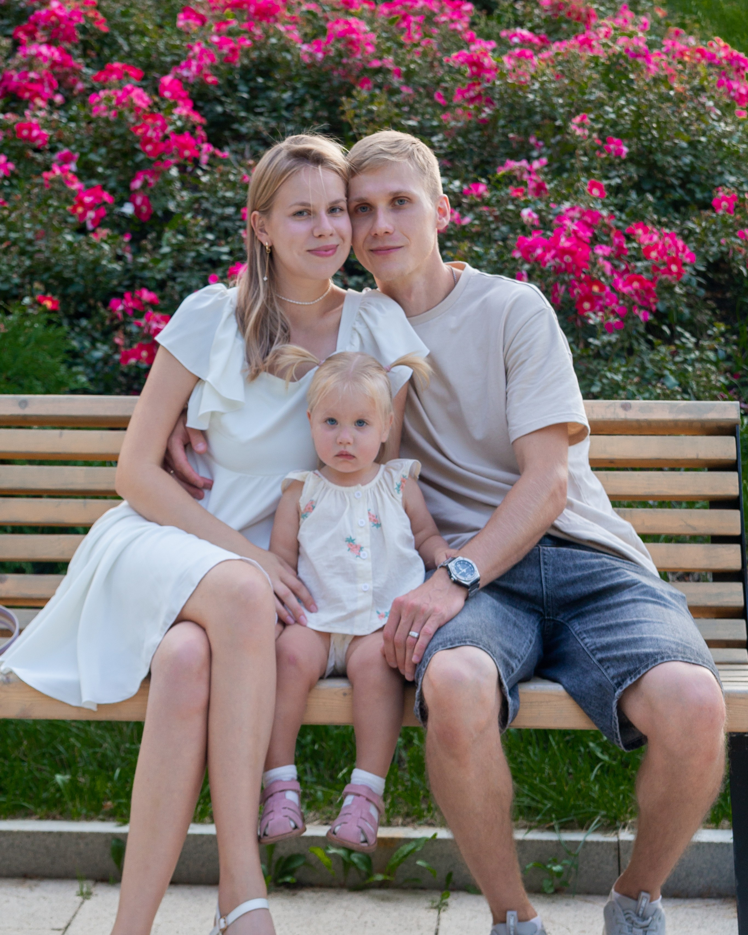 Александр, Марина и Лерочка