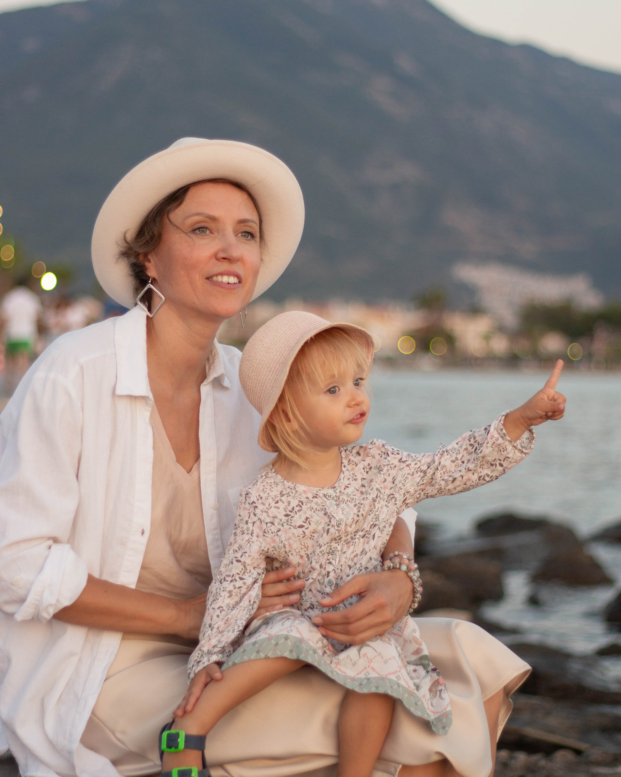 Семейная съёмка на море