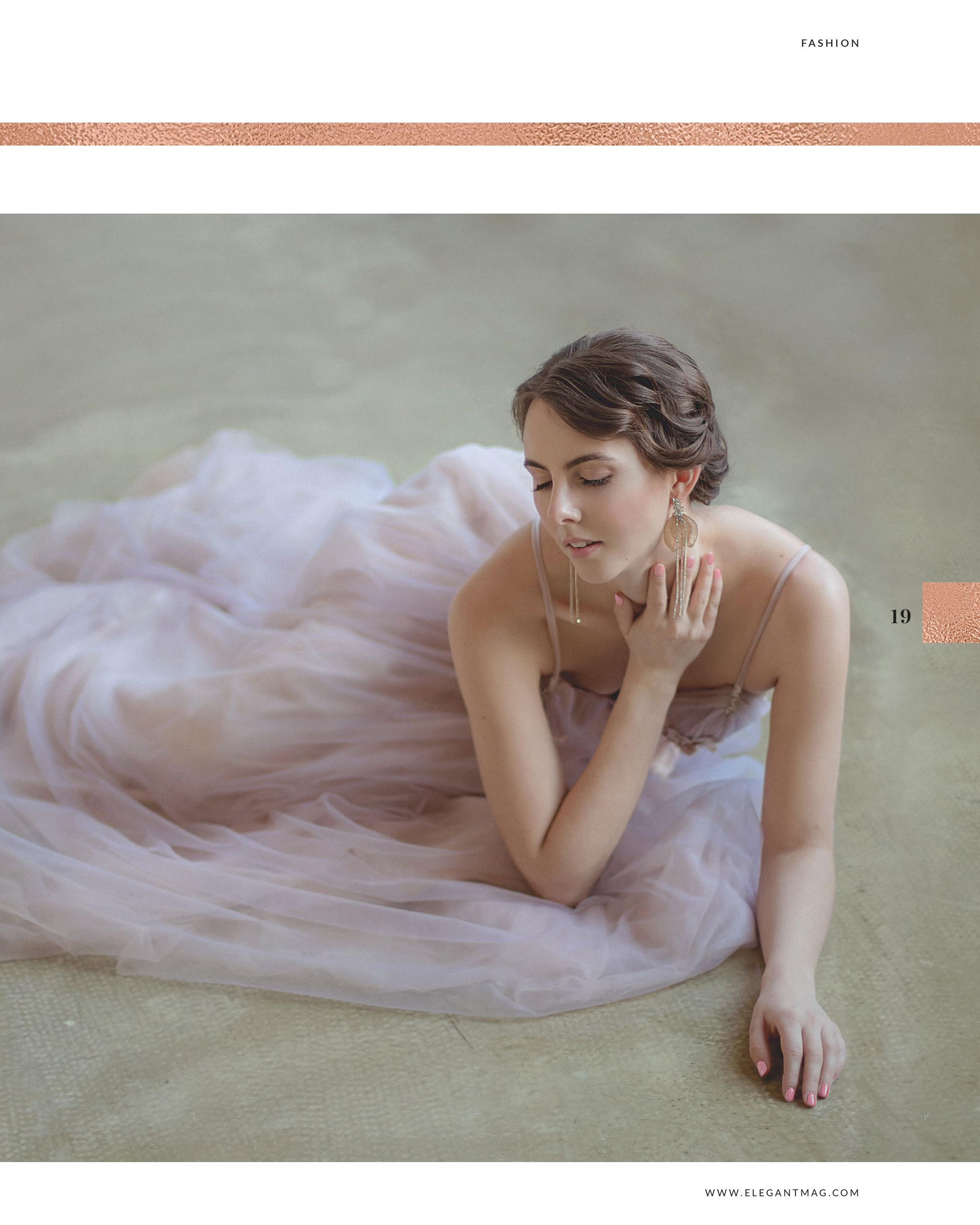 "The woman and her versatility" for ELEGANT MAGAZINE
