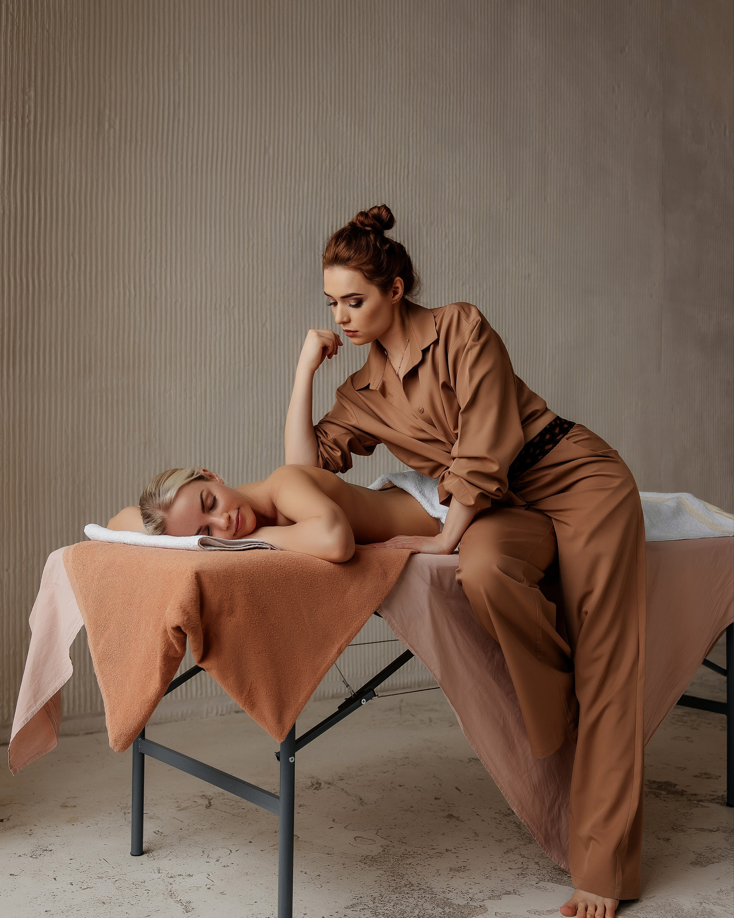 Контент съёмка массажист