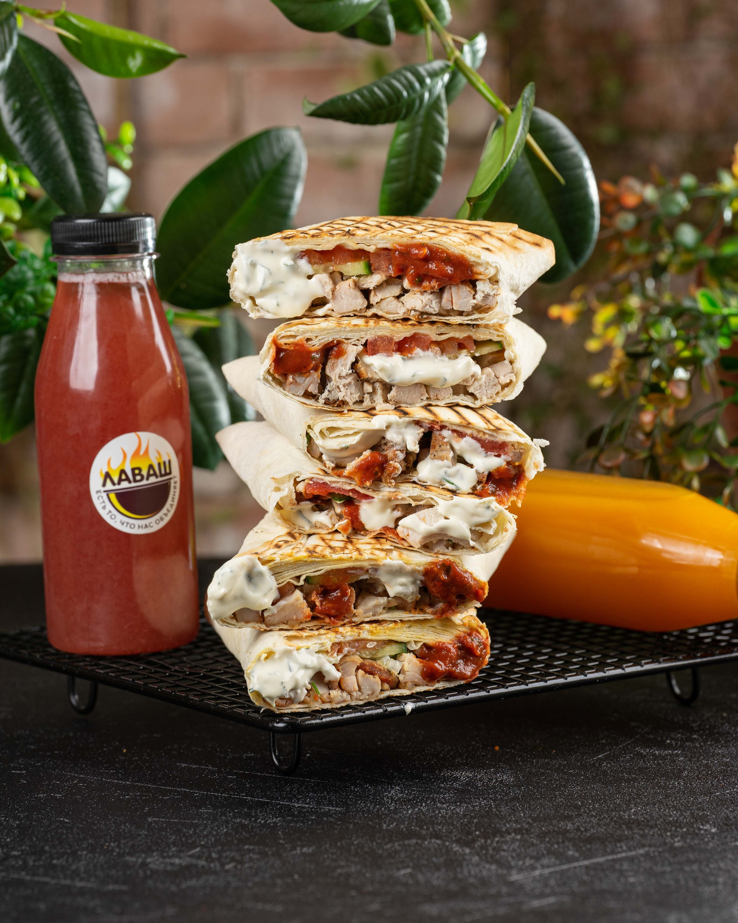 Меню для стрит-фуда