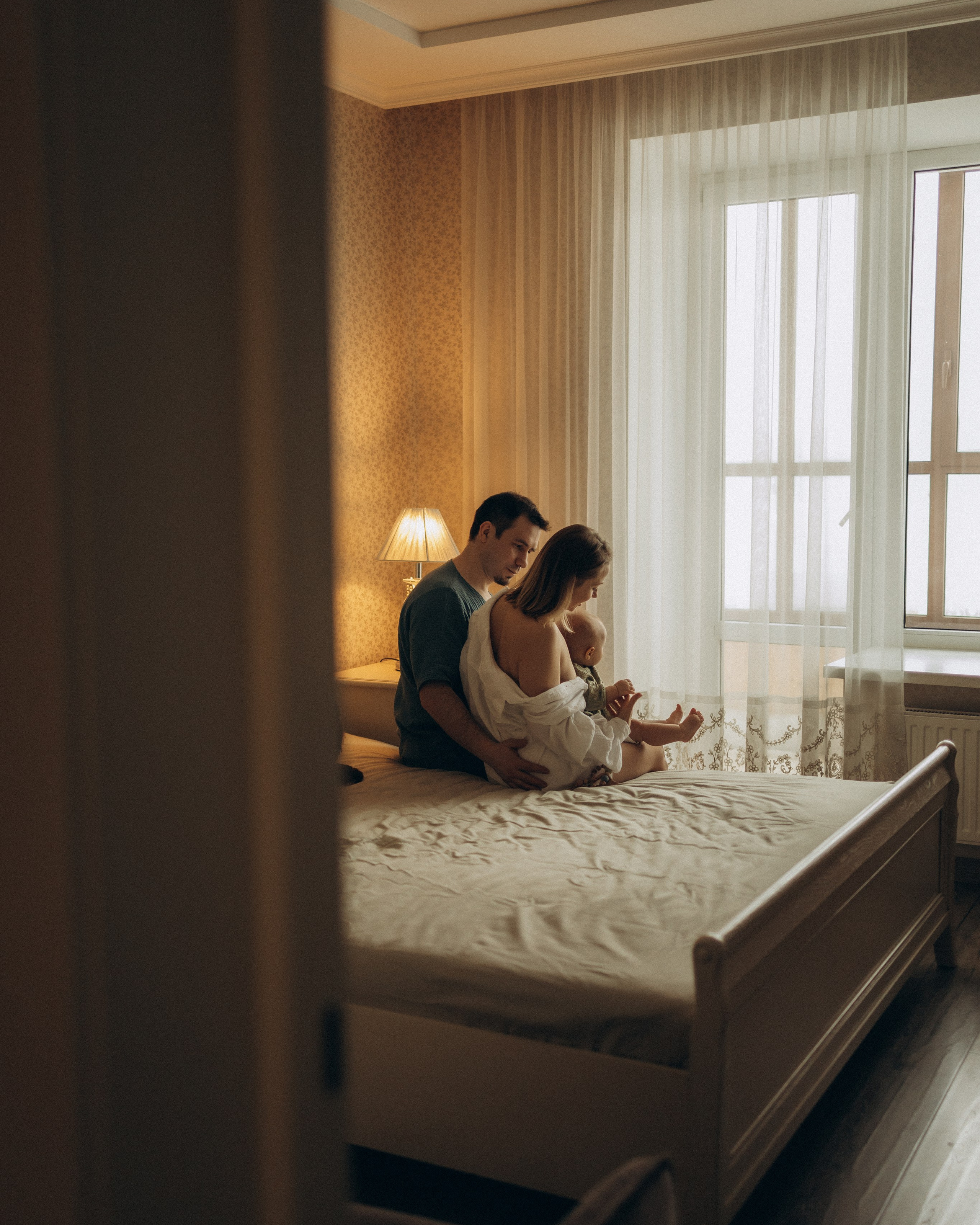 Полина, Максим и малышка Нина