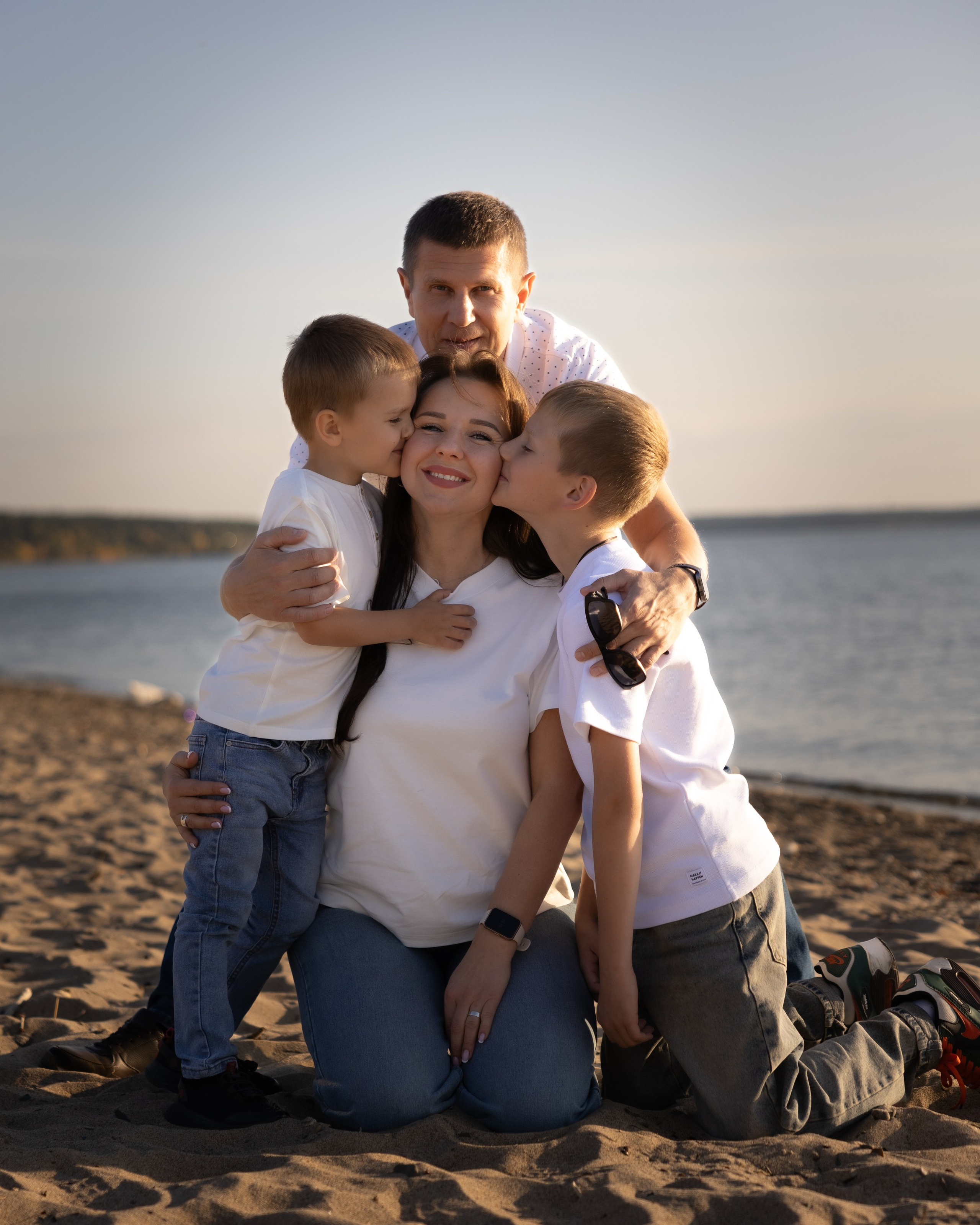 Марина, Антон, Роман и Дмитрий