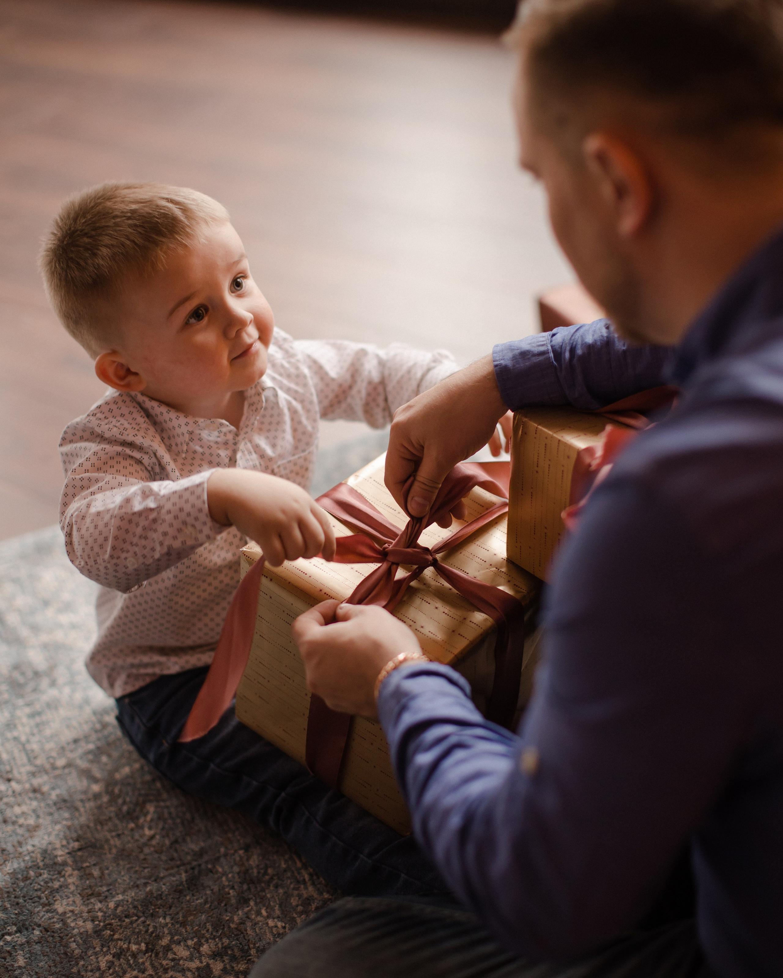 Надя с семьей