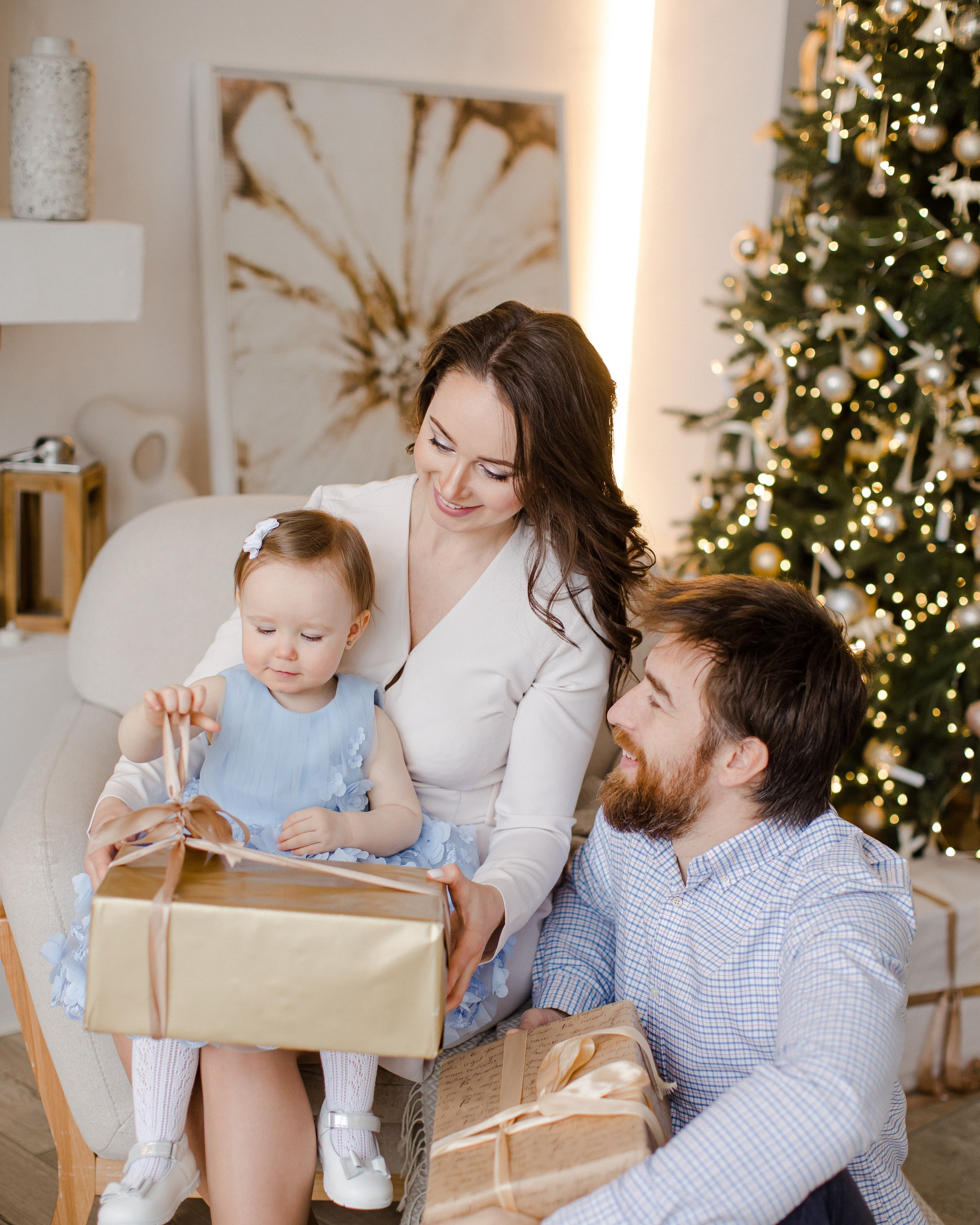 Макс с семьей