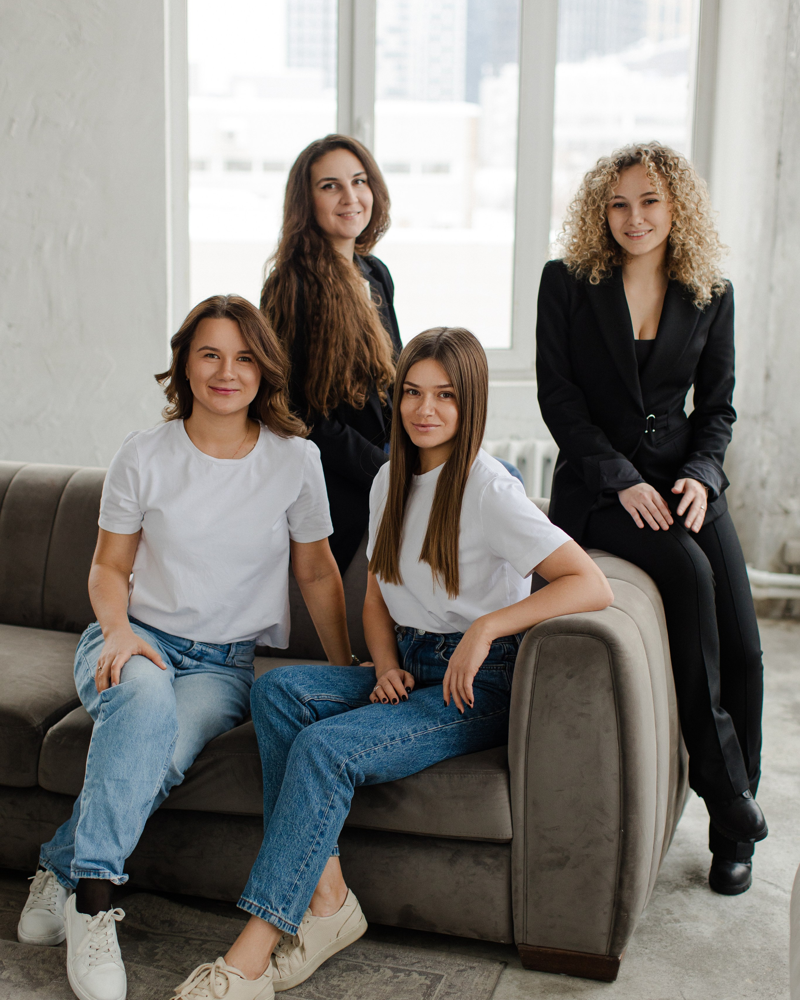 Мария с коллегами